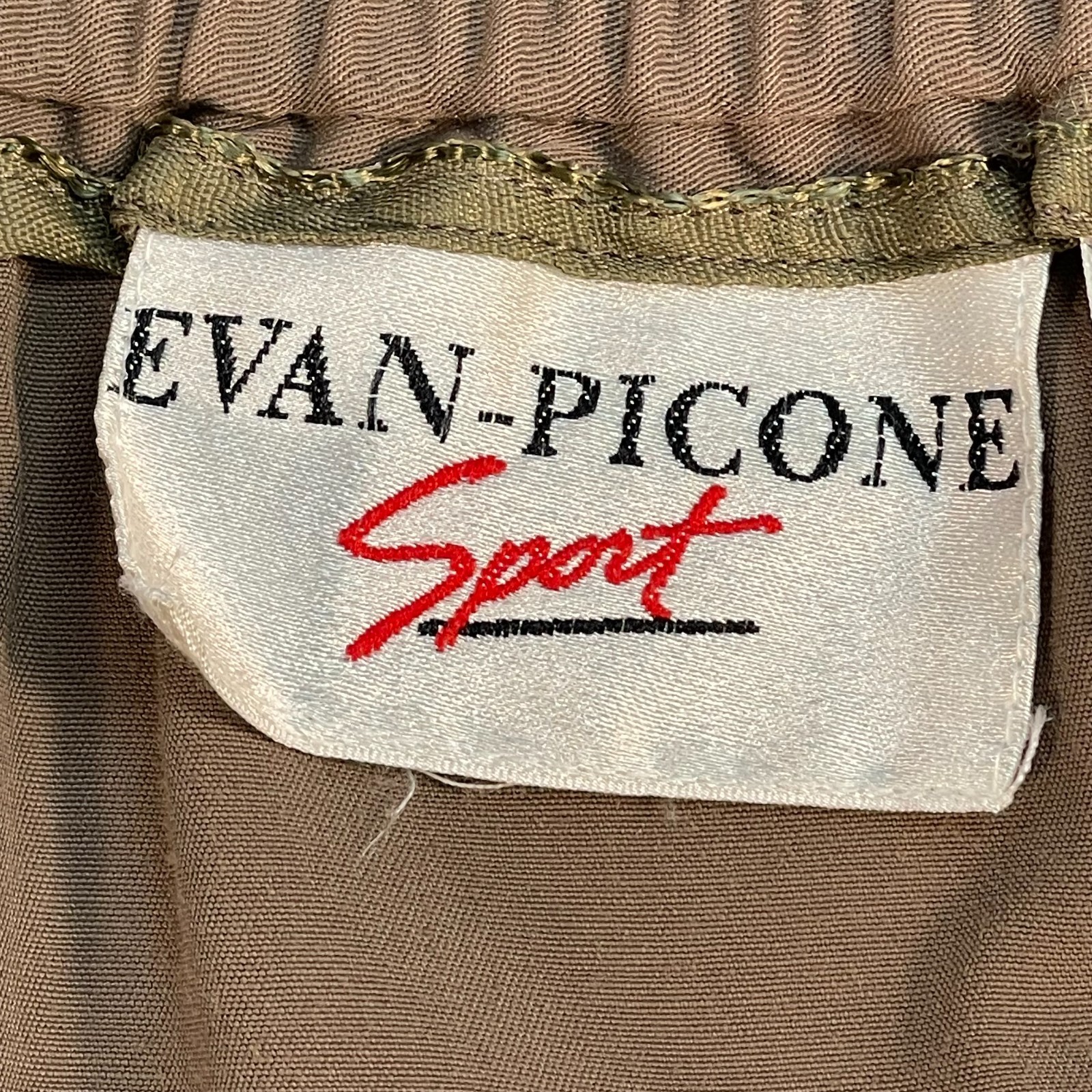 Evan Picone Sport Vintage Wrap Skirt Women’s L Brown Mocha 90’s Preppy Midi