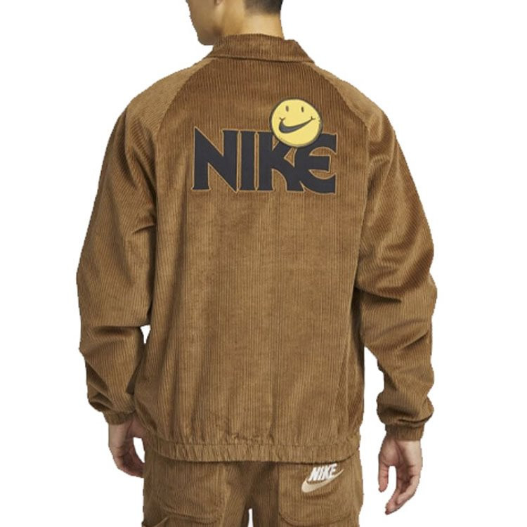 Nike Letter Print Collared Casual Jacket FZ5737-281