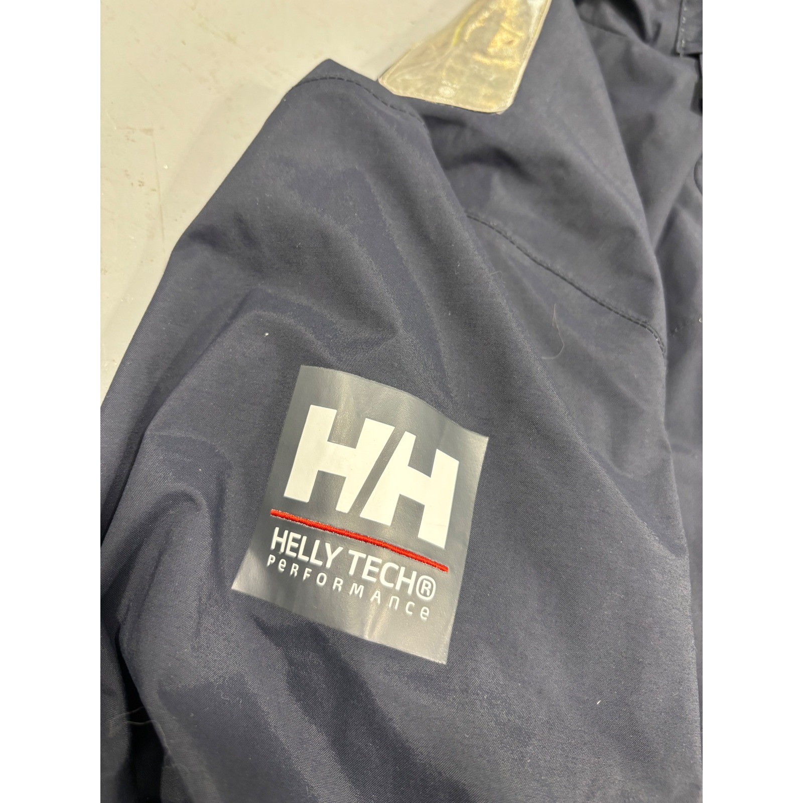 Helly Hansen Hydropower Pro Sailing Jacket Mens Large Navy Blue Helly Tech Shell
