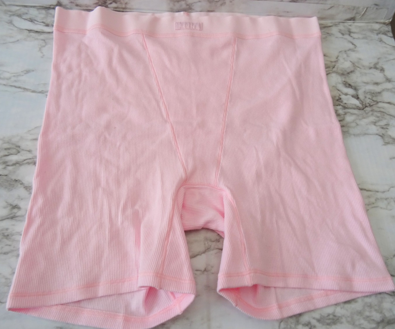 Skims# Women’s Cotton Rib Boxer 1-Pack Panties Plus US Size 2X