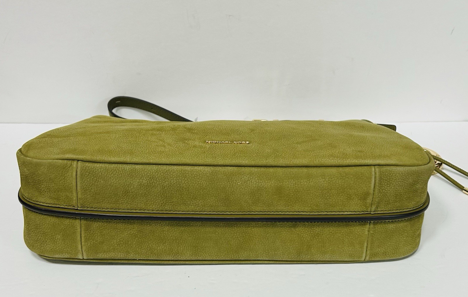 MICHAEL KORS NWT PISTACHIO NOLITA SHOULDER BAG & WALLET ~ GENUINE LEATHER