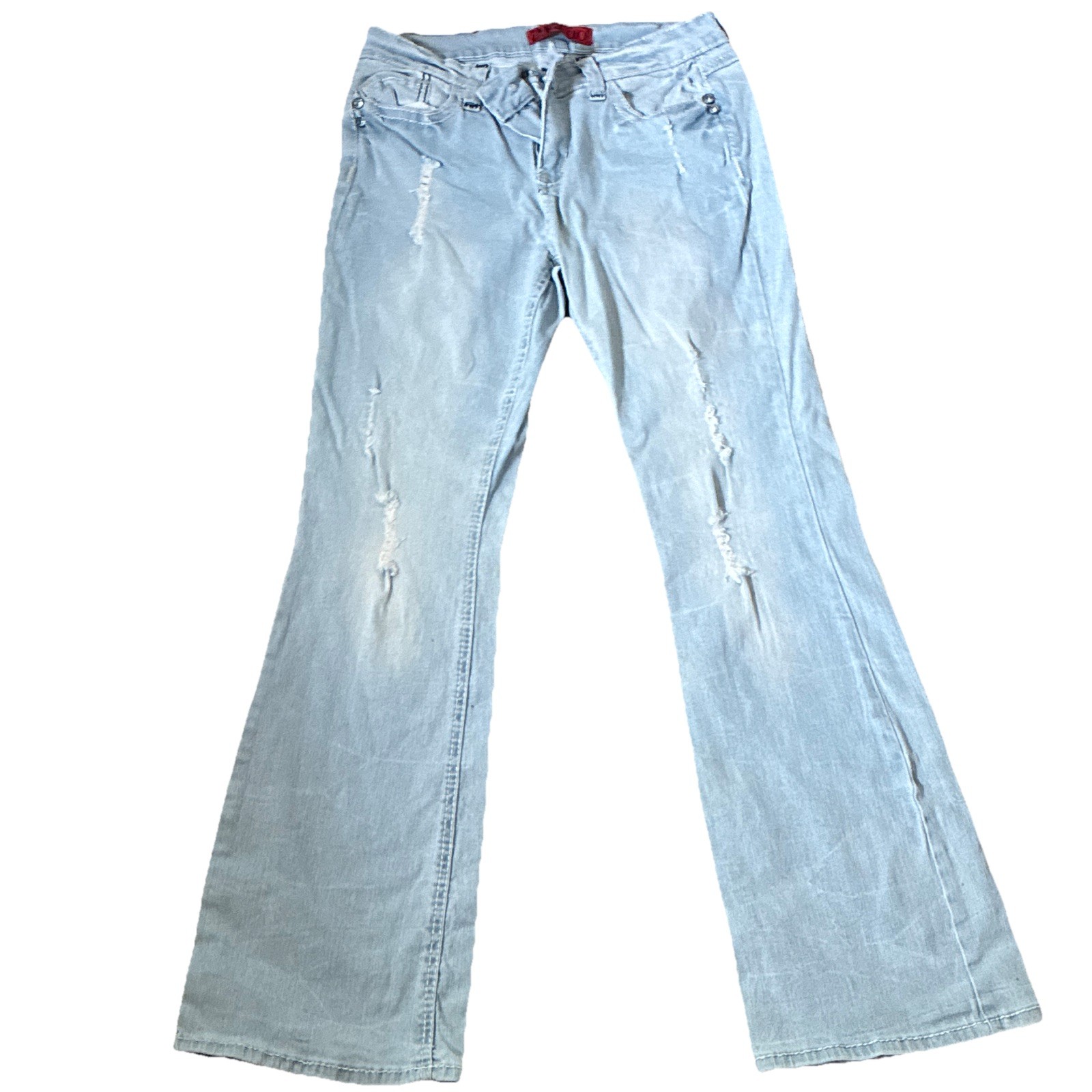 Zanadi Jeans Women’s Size 10 Back Pocket Flap Distress Washed