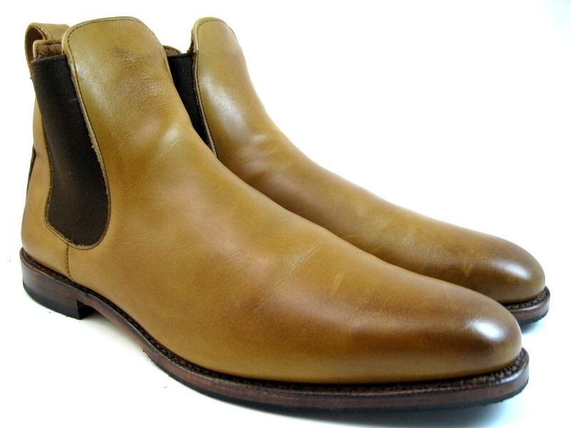 Allen Edmonds “LIVERPOOL” Men’s Leather Chelsea Boots 11 D Walnut (375N)