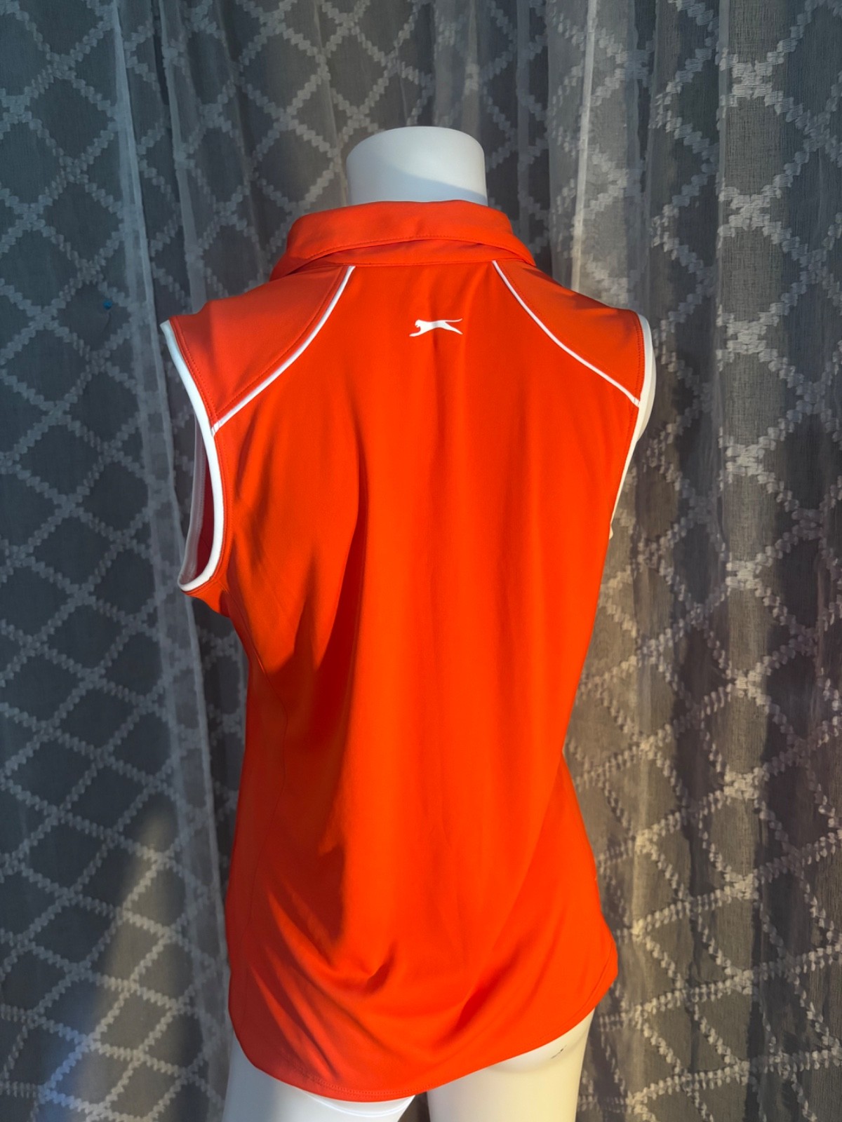 Womens Slazenger Orange Athletic Top M.