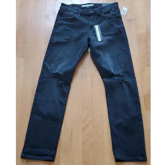Mens Edgar + Ash 5 pocket Slim Fit BLACK WASH Jeans Size 28 30 32 34 36 38 NWT
