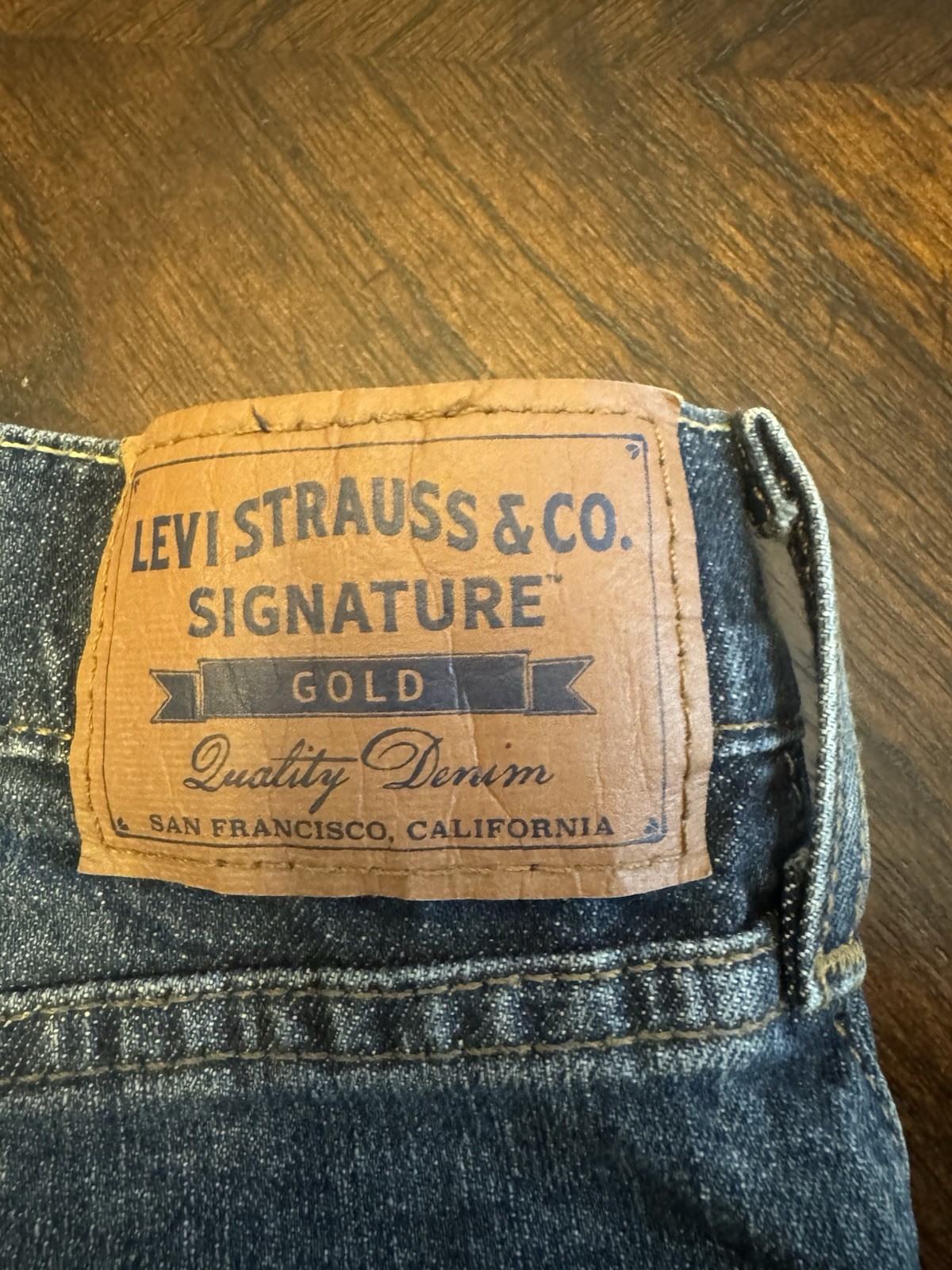 Levi Strauss Signature Gold Men’s Bootcut Fit Jeans Headlands 29Wx32L