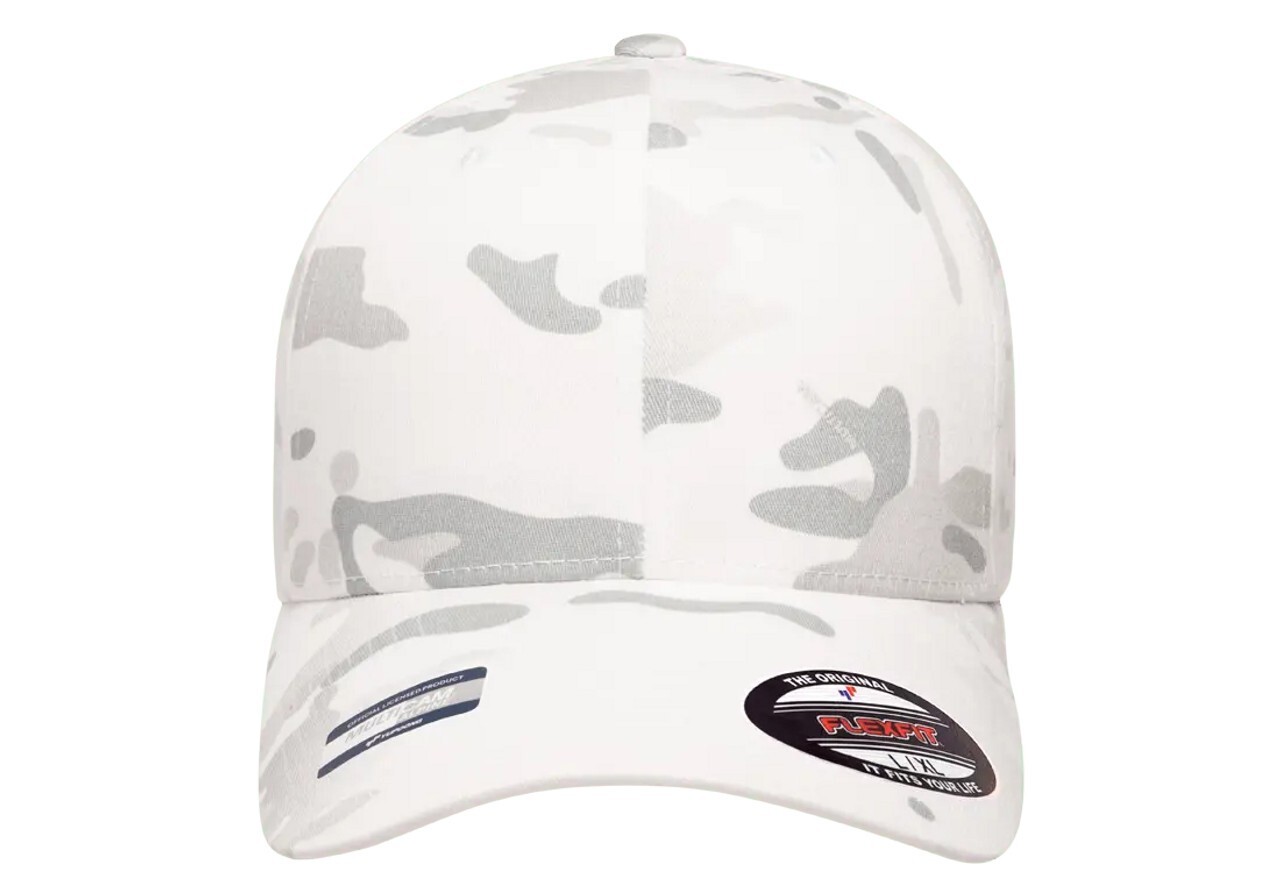 Flexfit Fitted Cotton Cap Multicam Alpine