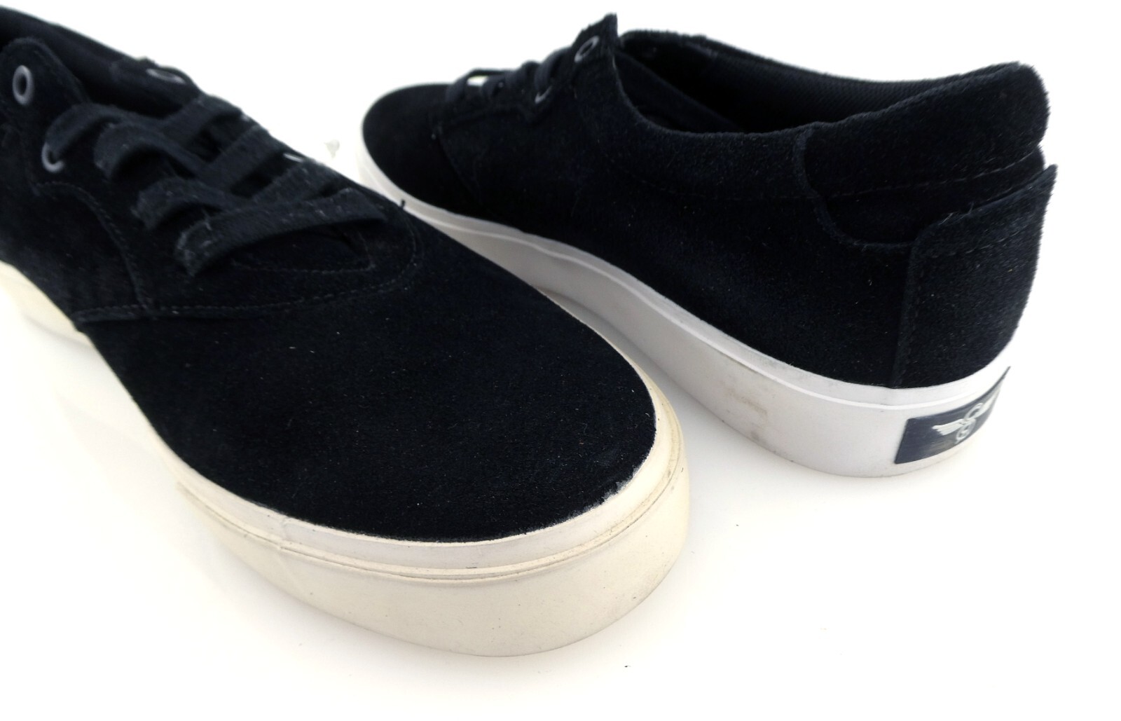 Creative Rec Shoes Cesario Lo Suede Los Angeles Black Sneaker Mismatched 9/10
