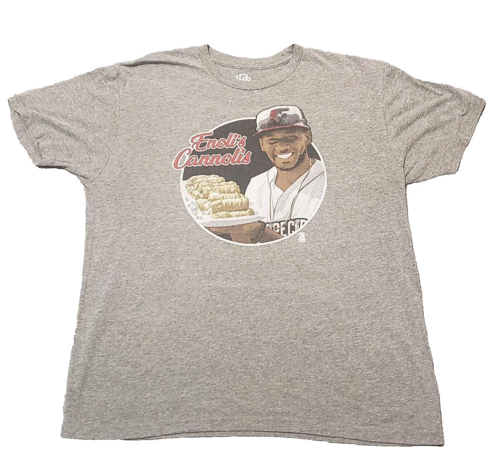 Enoli Paredes Fayetteville Woodpeckers Enoli’s Cannoli’s T-ShirtXL 108 Stitches