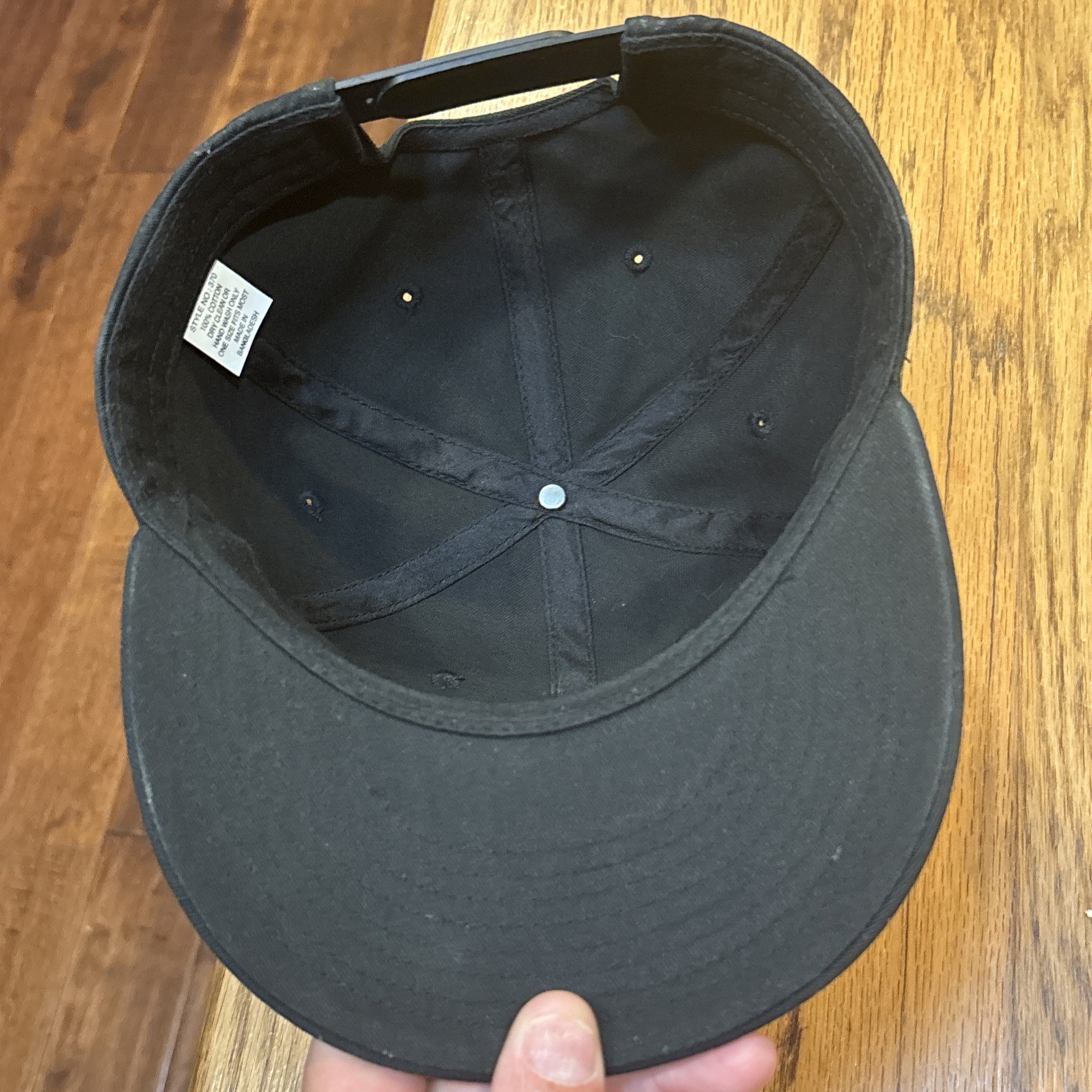 Decky Prolube Racing Snapback Hat Black Red Automotive Oil Shop Mechanic Cap