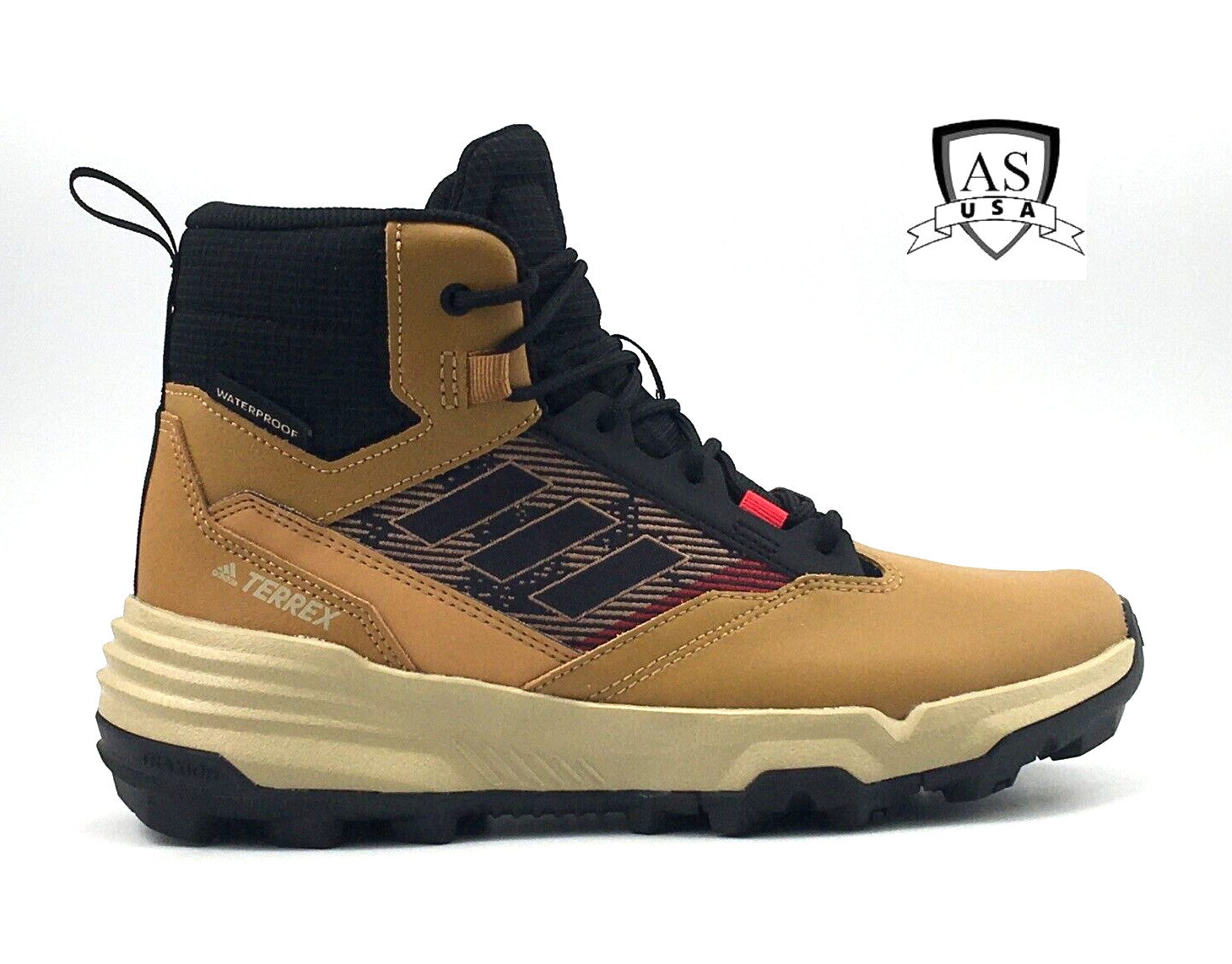 Adidas Terrex Unity Men’s Multi Sz Sneakers Waterproof Hiking Shoes Brown GZ3970
