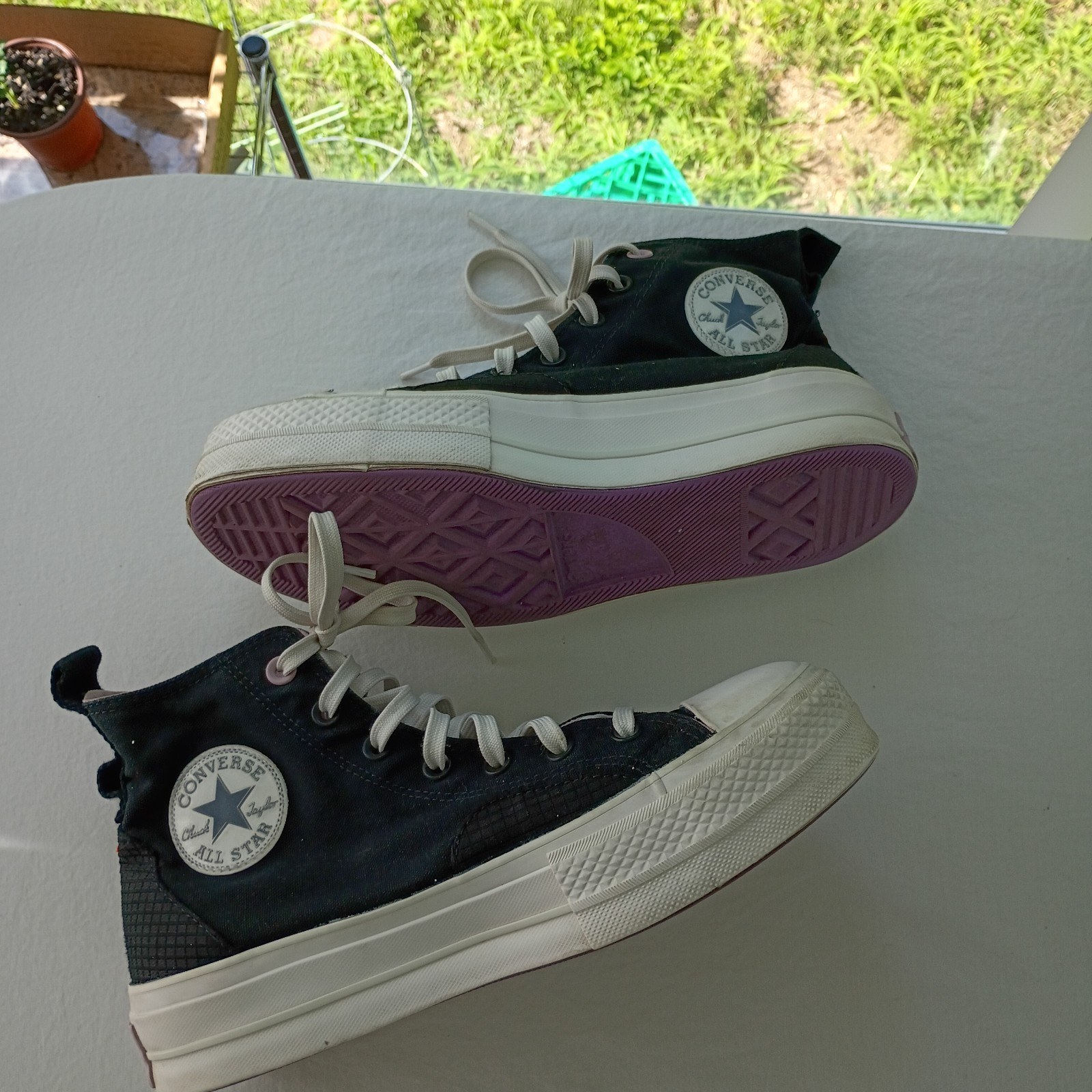 Converse CT Black & White All Star High Top Sneaker Women’s 9.5 Limited Edition