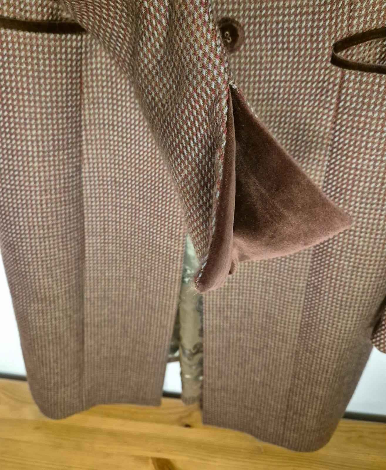 T.ba Spain Riding Jacket Size EU 42 / UK 12 90% Wool 10% Cashmere