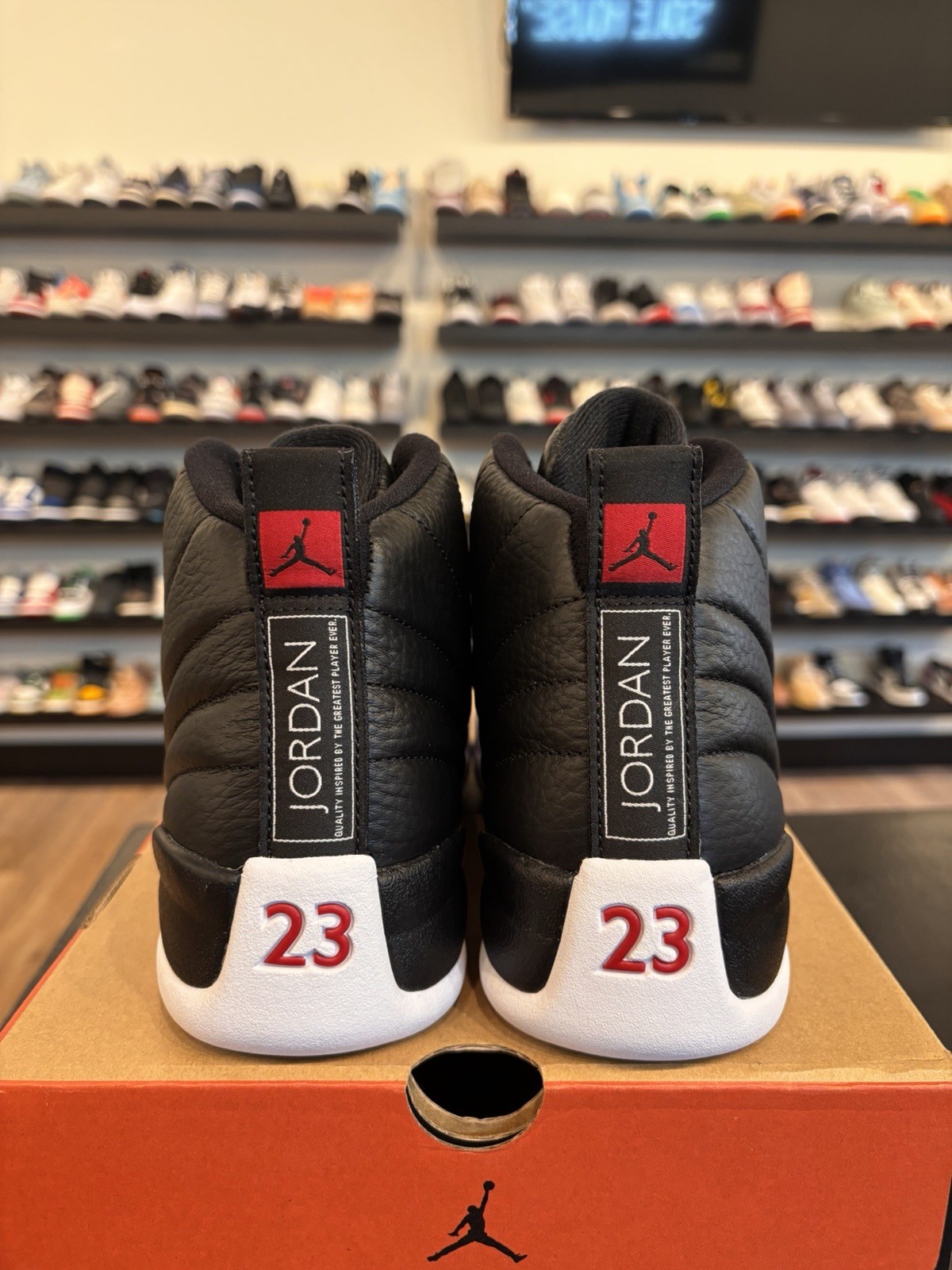 Jordan 12 Retro Playoff 2022 Size 8 Brand New CT8013-006 Black White