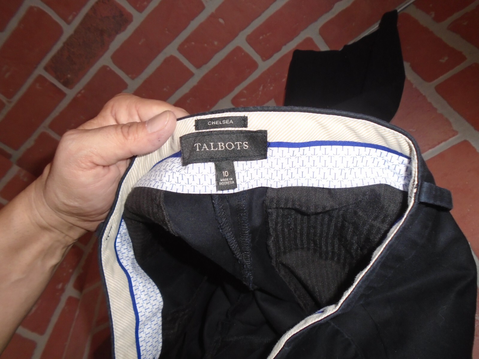 TALBOTS CHELSEA PANTS WOMANS USA SIZE 10