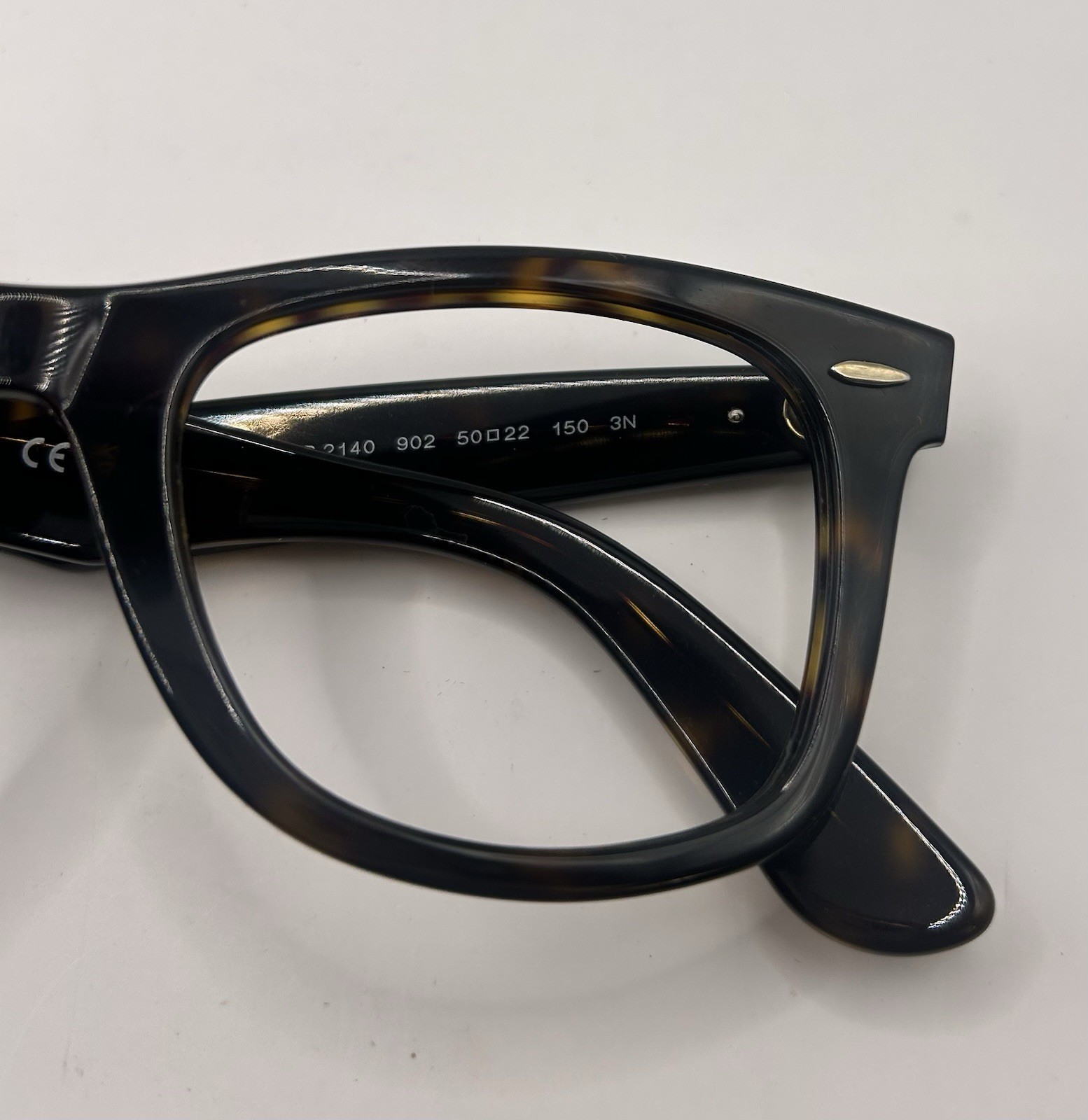 Ray-Ban RB2140 902 Wayfarer Tortoise Brown 50[]22 150 Case & Cloth