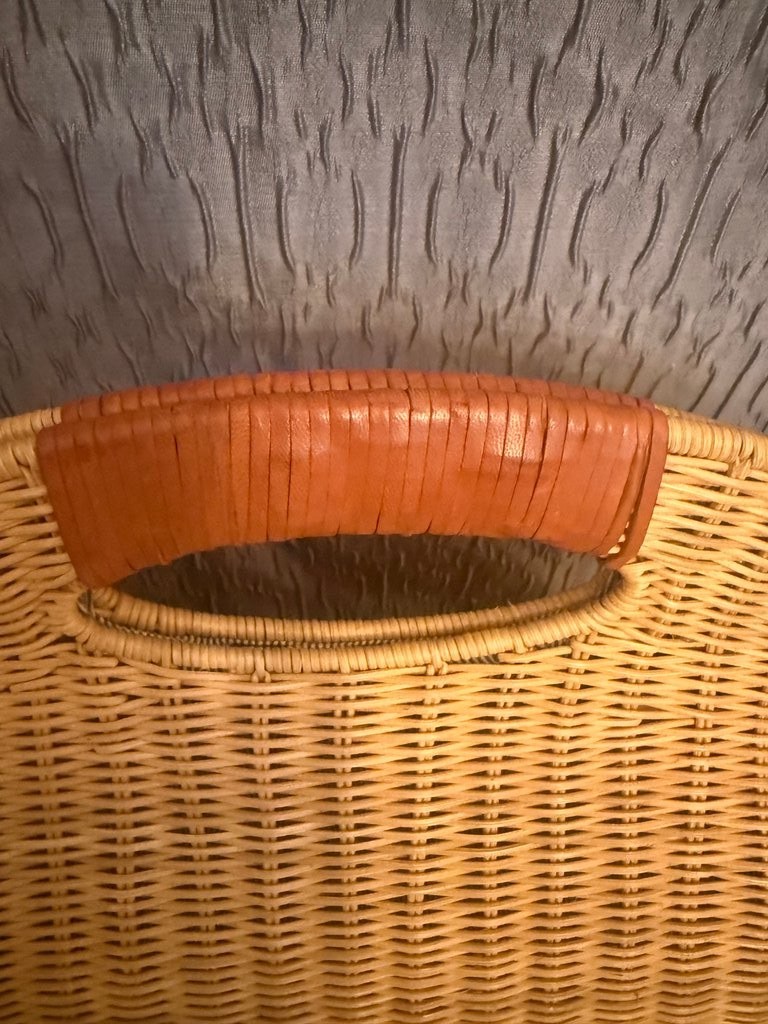 J.McLaughlin Rhodes Clutch Bag in Natural Wicker