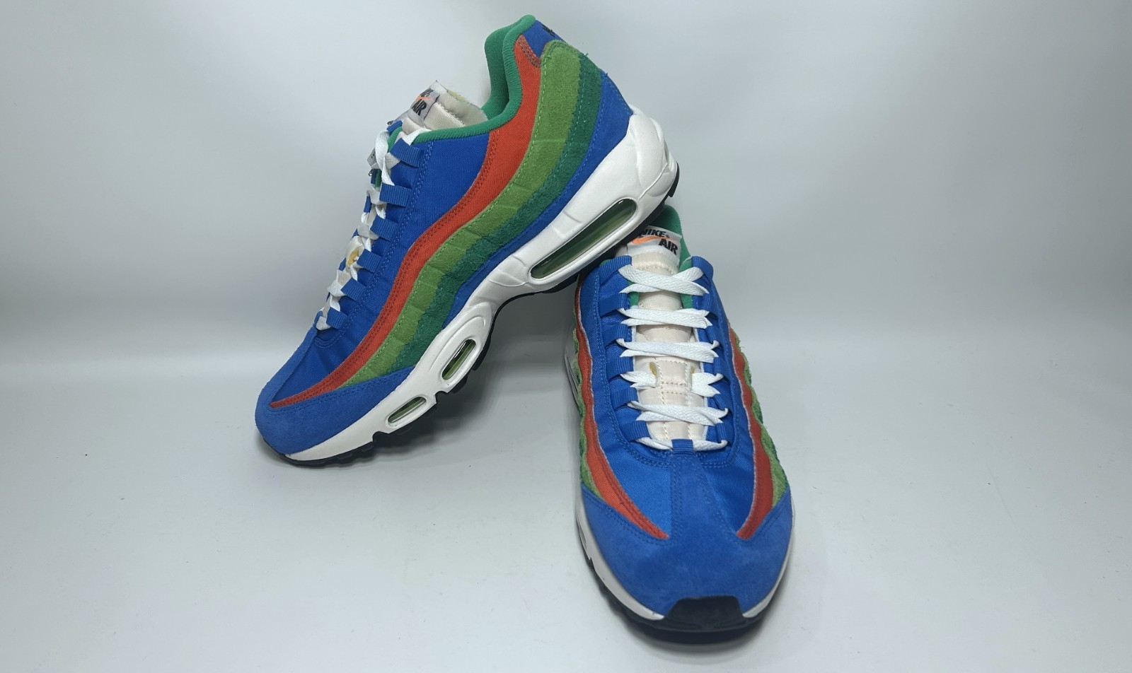 [TARIFF-FREE] Nike Air Max 95 SE Running Club Green Mens Sz 10.5 Blue DH2718-400