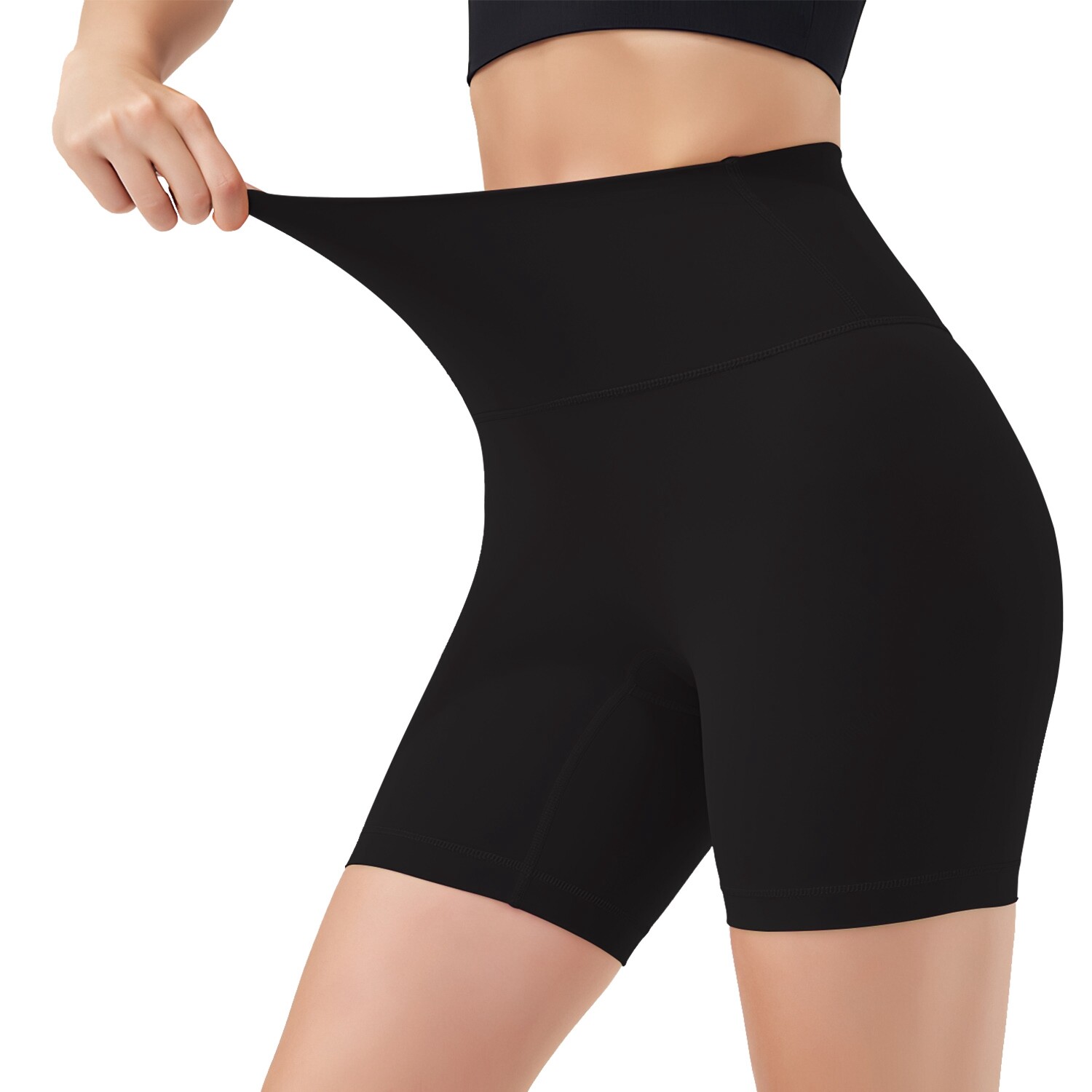Women’s Sport Pants High Waist Biker Shorts Lady Soft Yoga Running Dance Pants