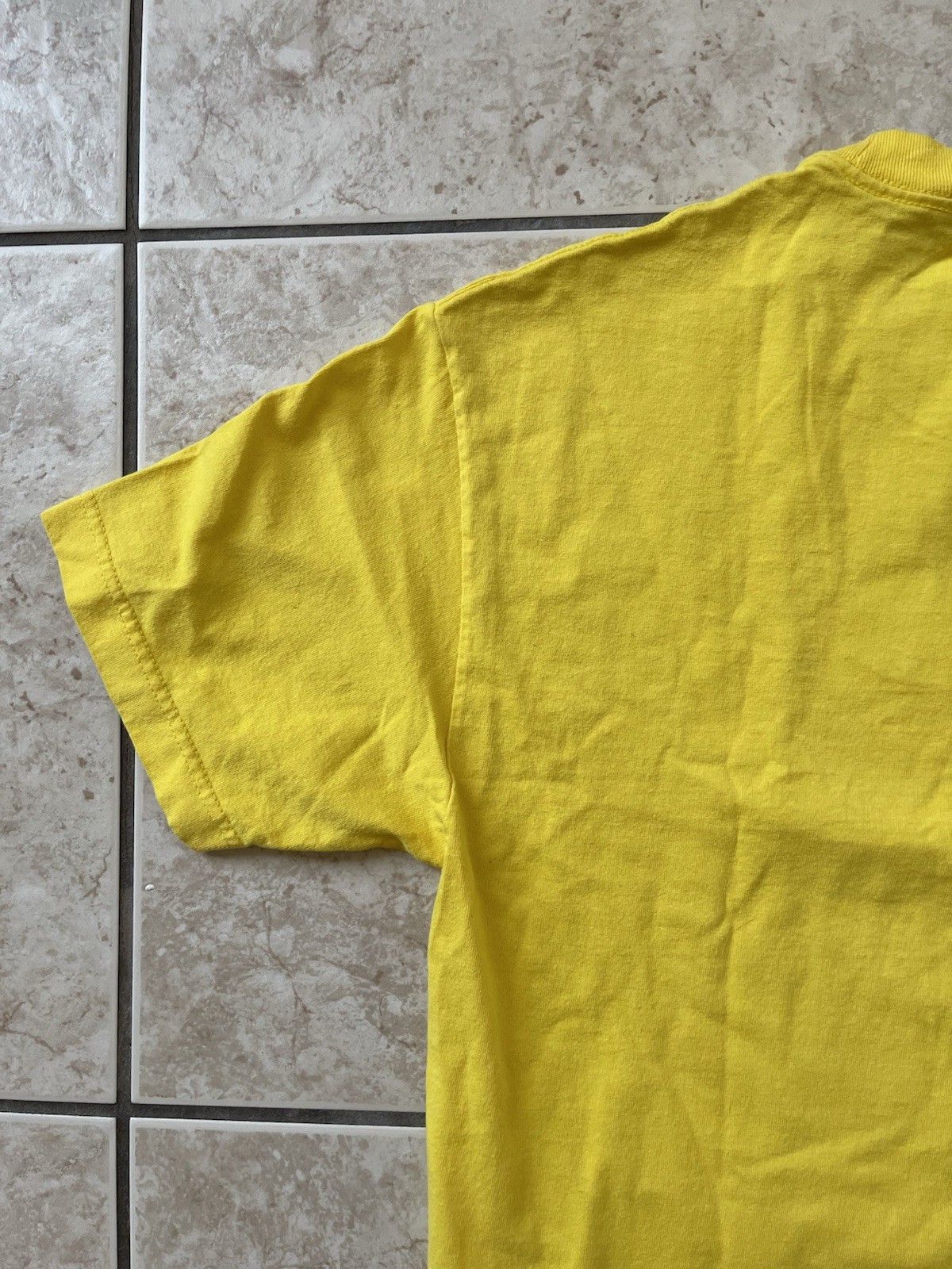 FTC For The City Skate Men’s Short Sleeve Large Yellow T-Shirt Classic Skate Tee