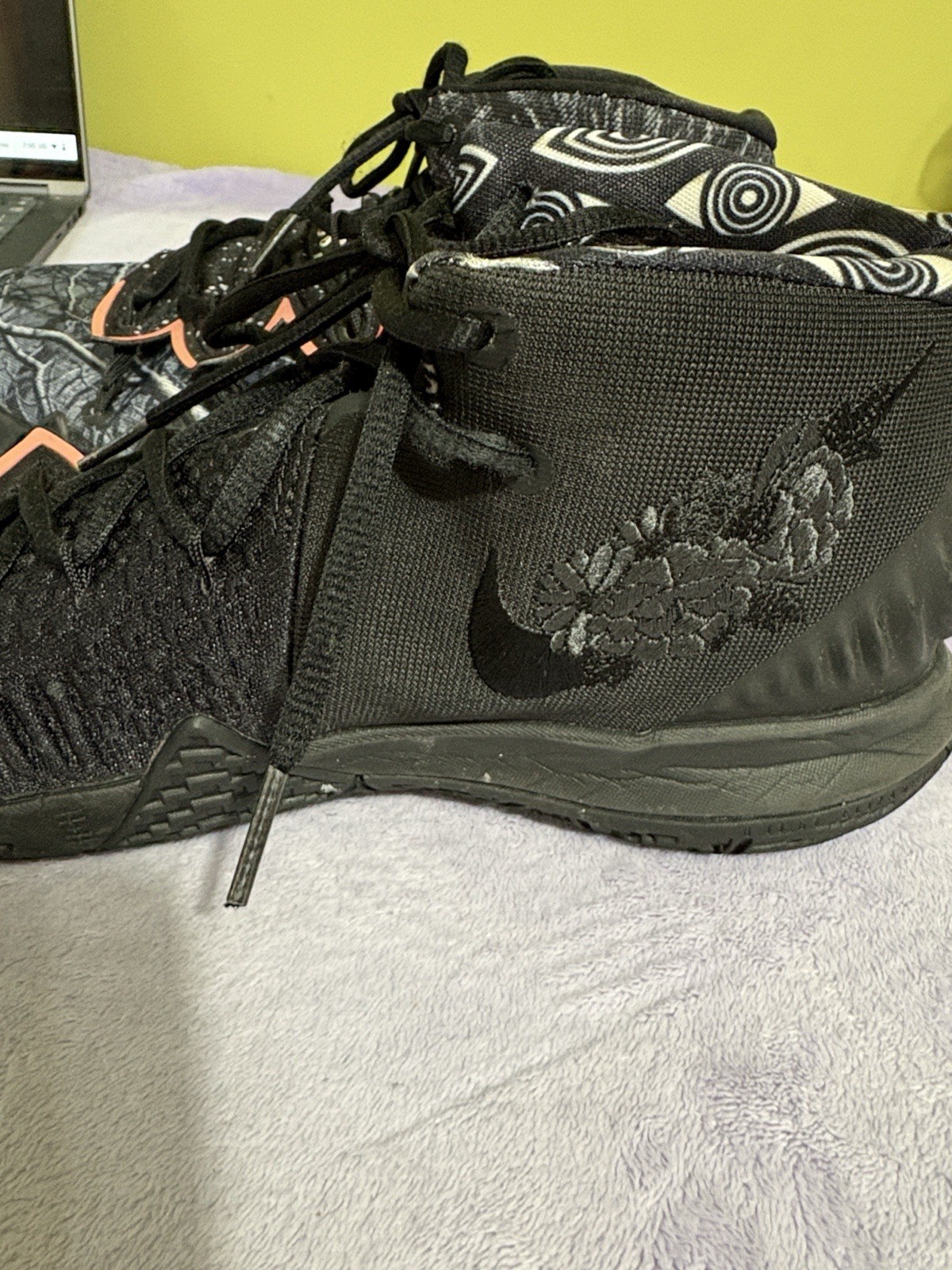 Nike Kybrid S2 What The Basketball Sneakers Men Black Multicolor CQ9323-001
