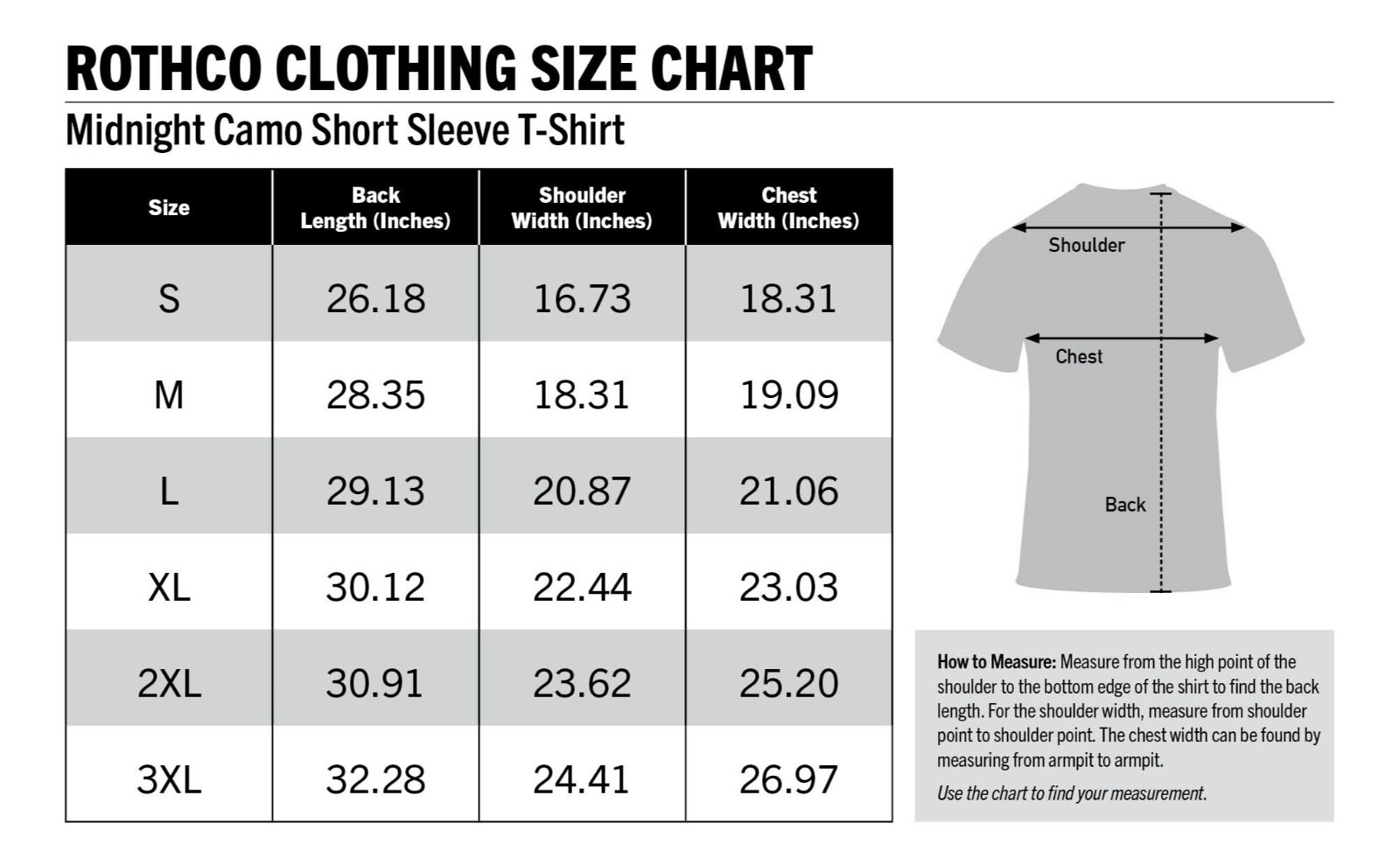 Rothco Men’s Midnight Black Camo Tactical T-Shirt – Camouflage Fashion Tee