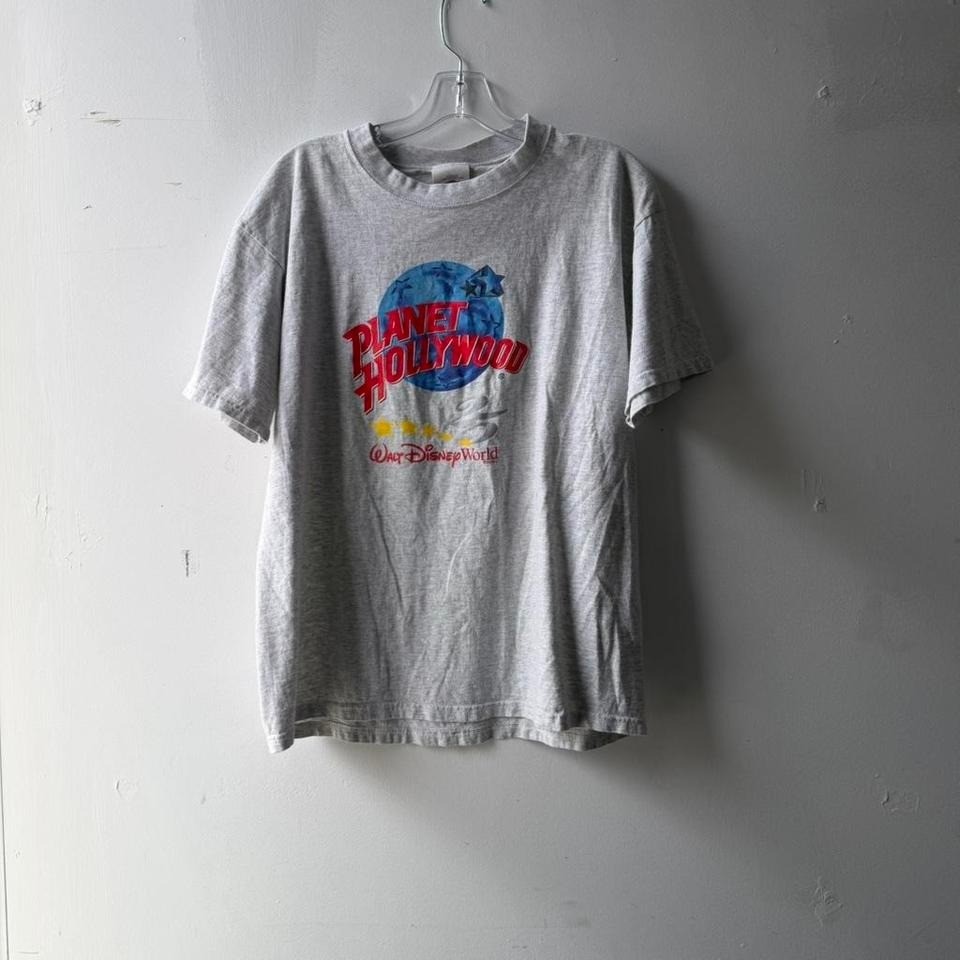 Planet Hollywood grey tee Size L