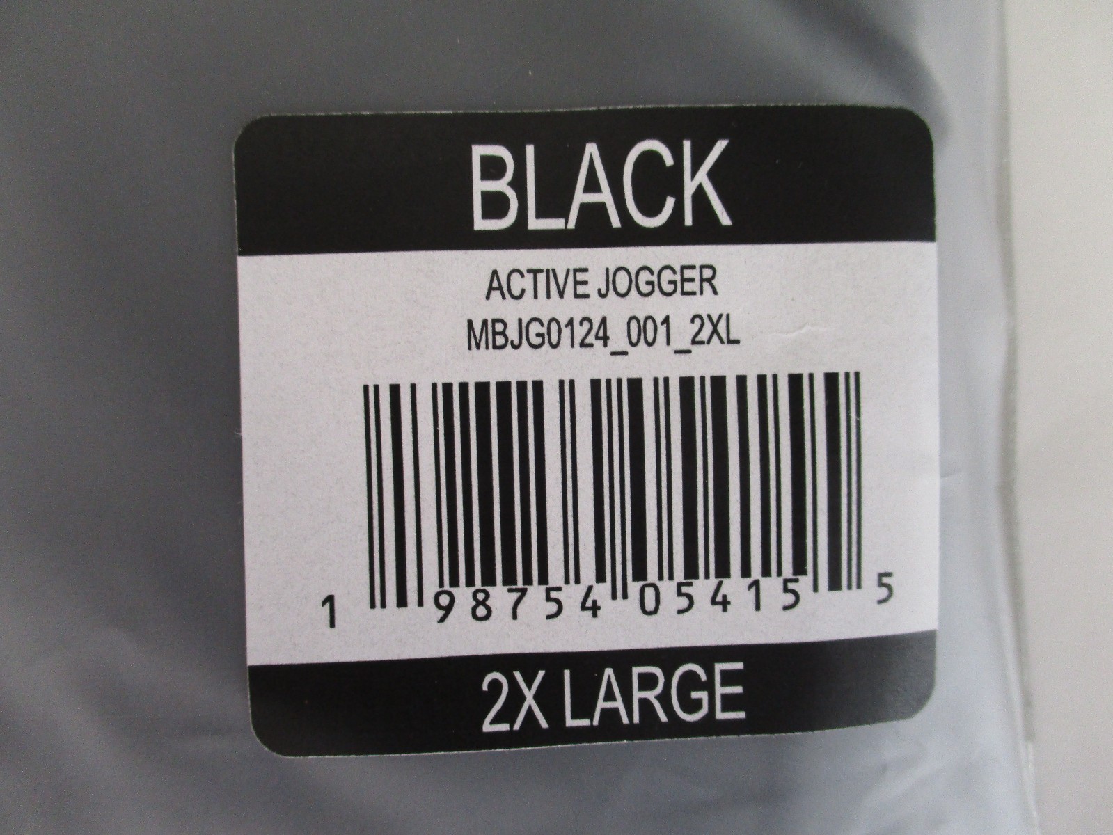 -NWT BYLT Active Jogger Men’s Sweatpants Jogging Pants Black Sz 2XL