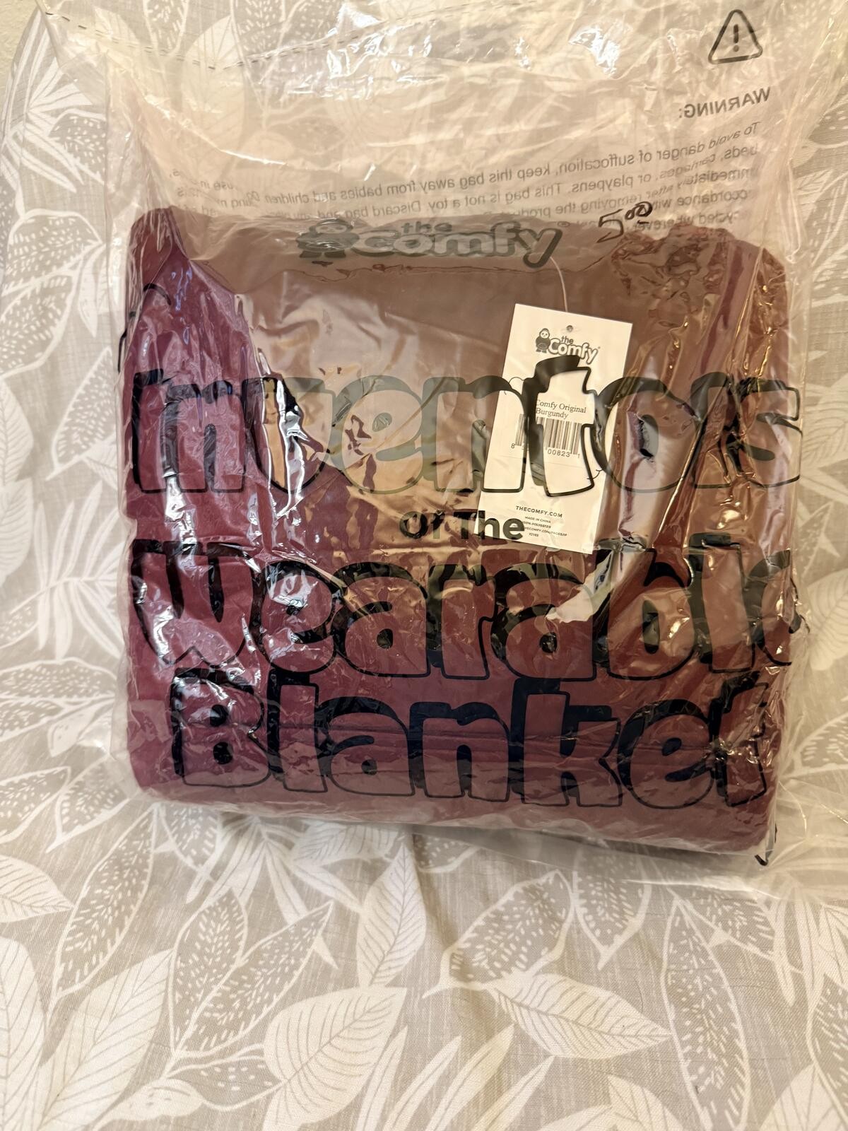 The Comfy Original | Oversized Microfiber & Sherpa Wearable Blanket