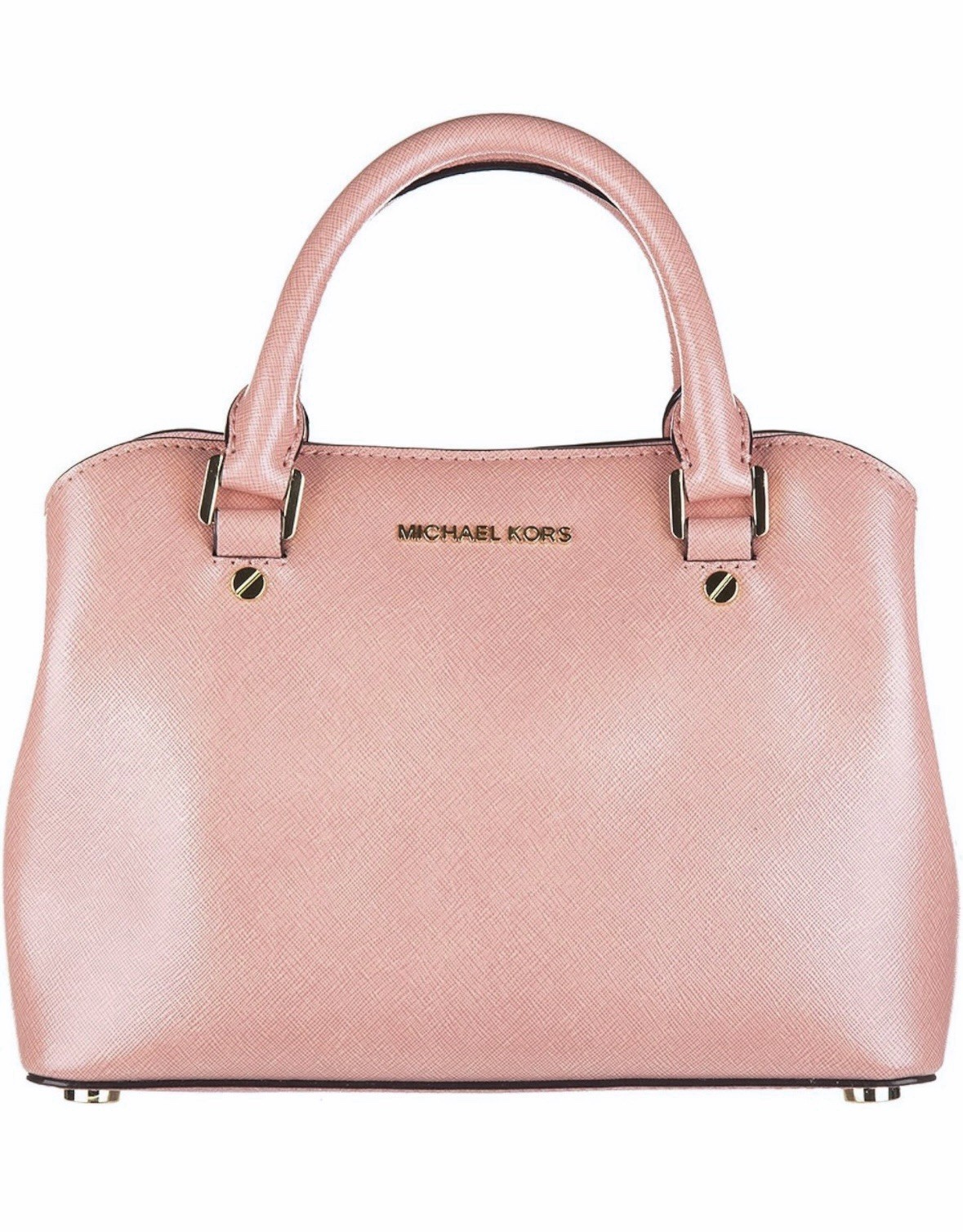 Michael Kors Savannah Small Patenet Saffiano Leather Satchel