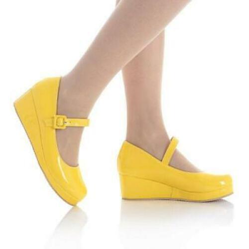 Women’s Platform Wedge Dress Ankle Strap Mary Jane lolita shoes