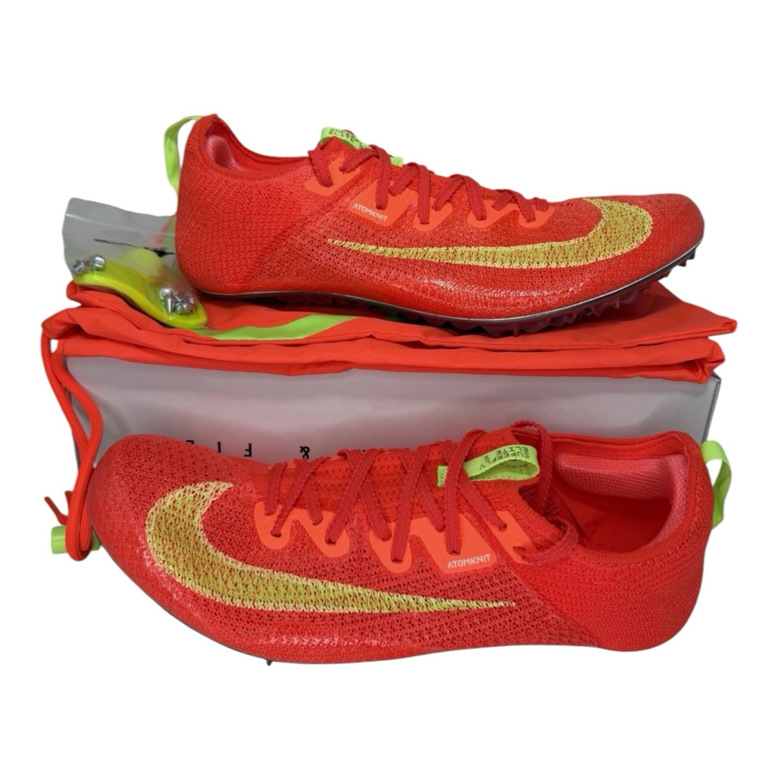 NEW Nike Zoom Superfly Elite 2 Track Spikes FZ9662 600 Crimson Men’s Size 7.5