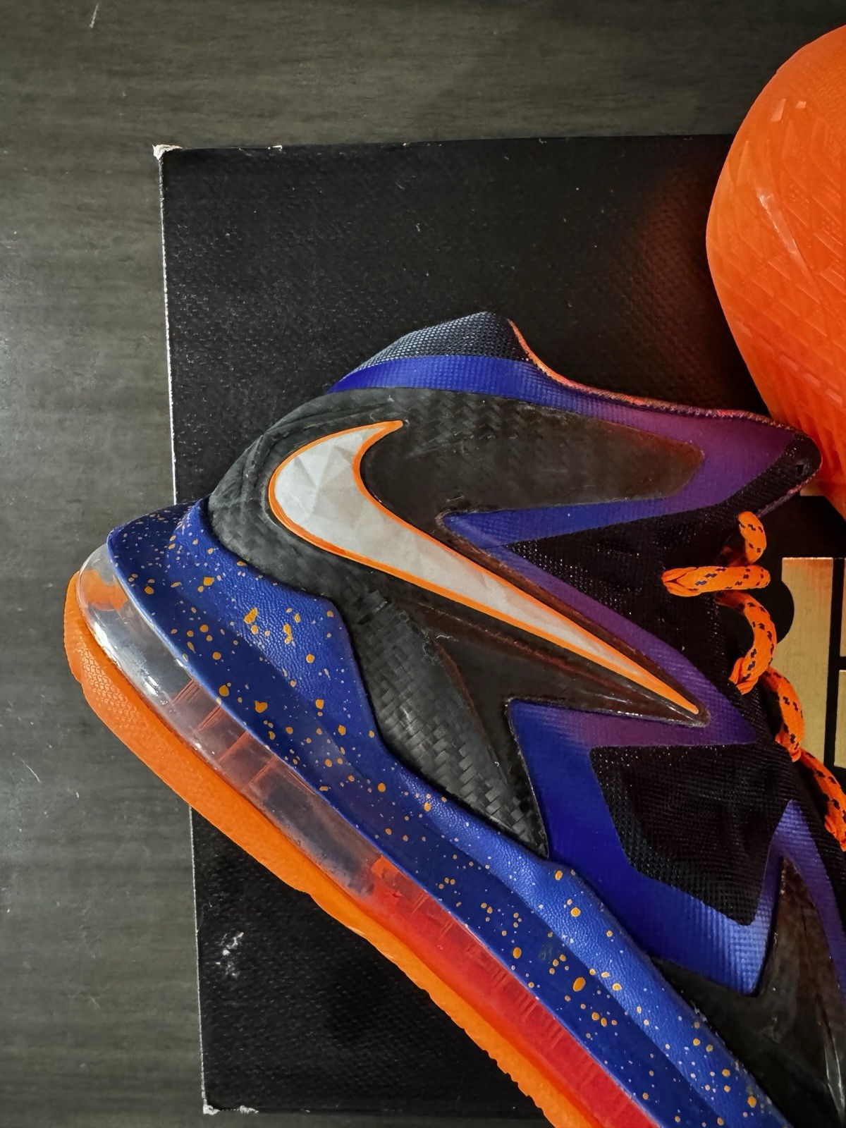 Nike LeBron 10 P.S Elite Superhero 2013 Size 9 Mens 579827-400 New