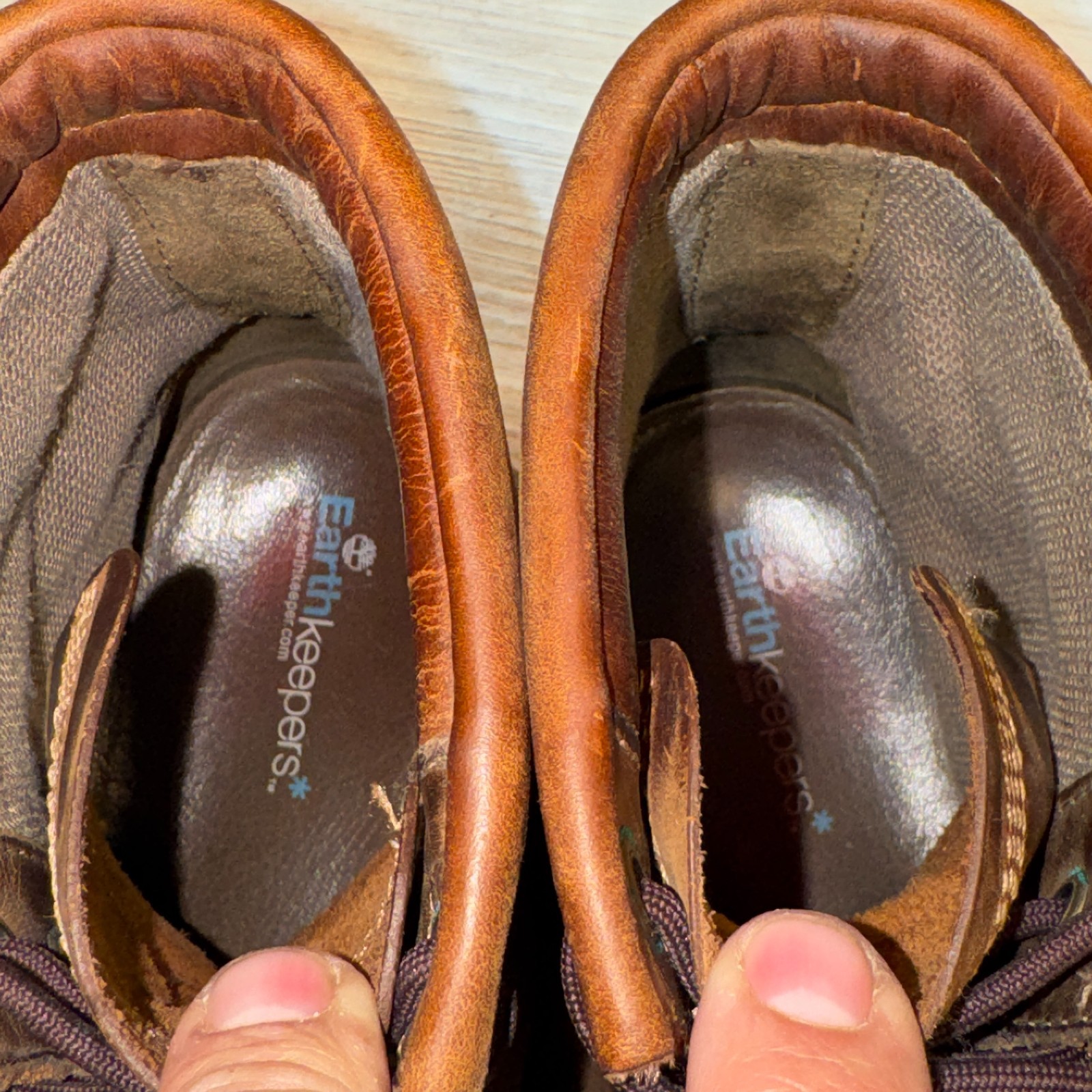 Rugged Timberland Earthkeepers 15551 Original 6″ Leather Chukka Boots Brown 11M