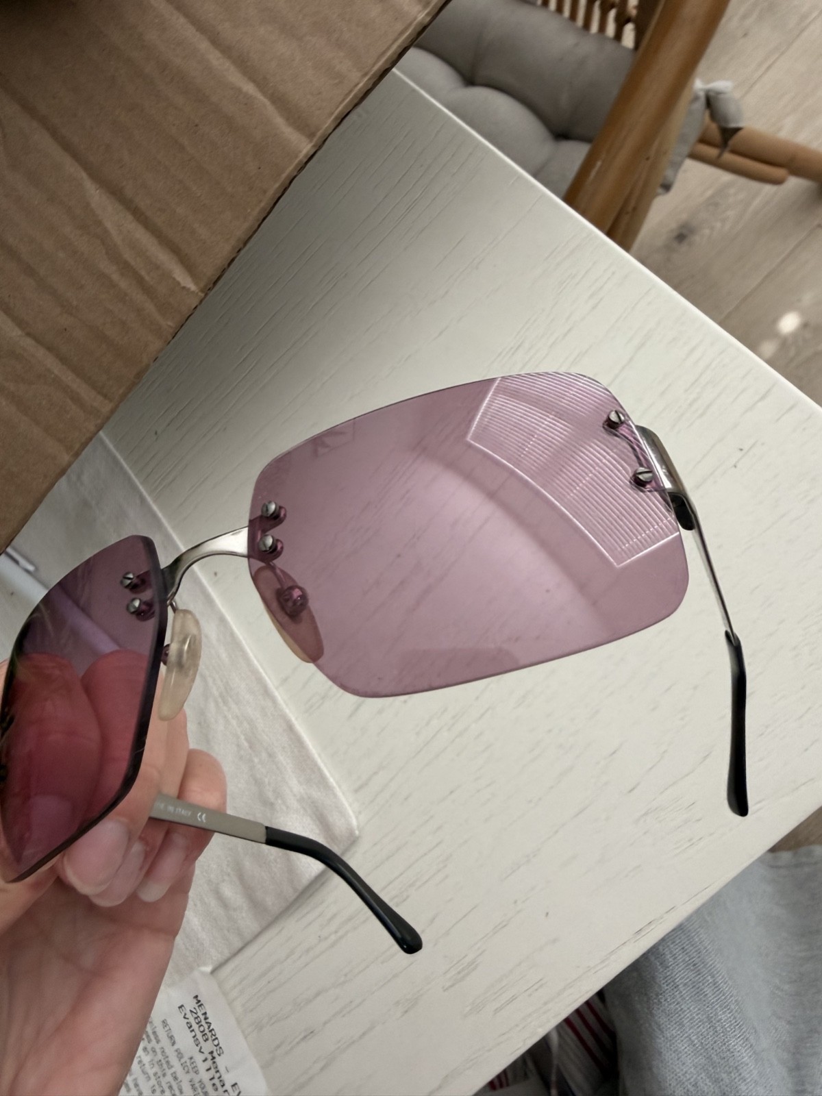 Vintage MOSCHINO Sunglasses M3112-S 60-16 516/76 125 ITALY