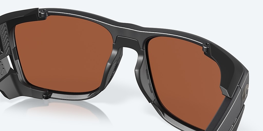 Costa Del Mar King Tide 6 Black Pearl/Green Mirror 580G Polarized Sunglasses