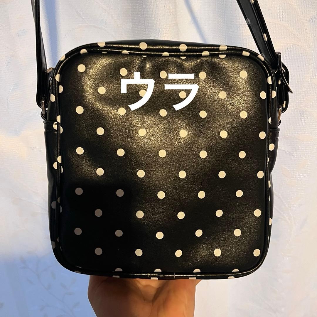Comme des Garcons GIRL Polka Dot Black Crossbody Shoulder Bag – Near Mint
