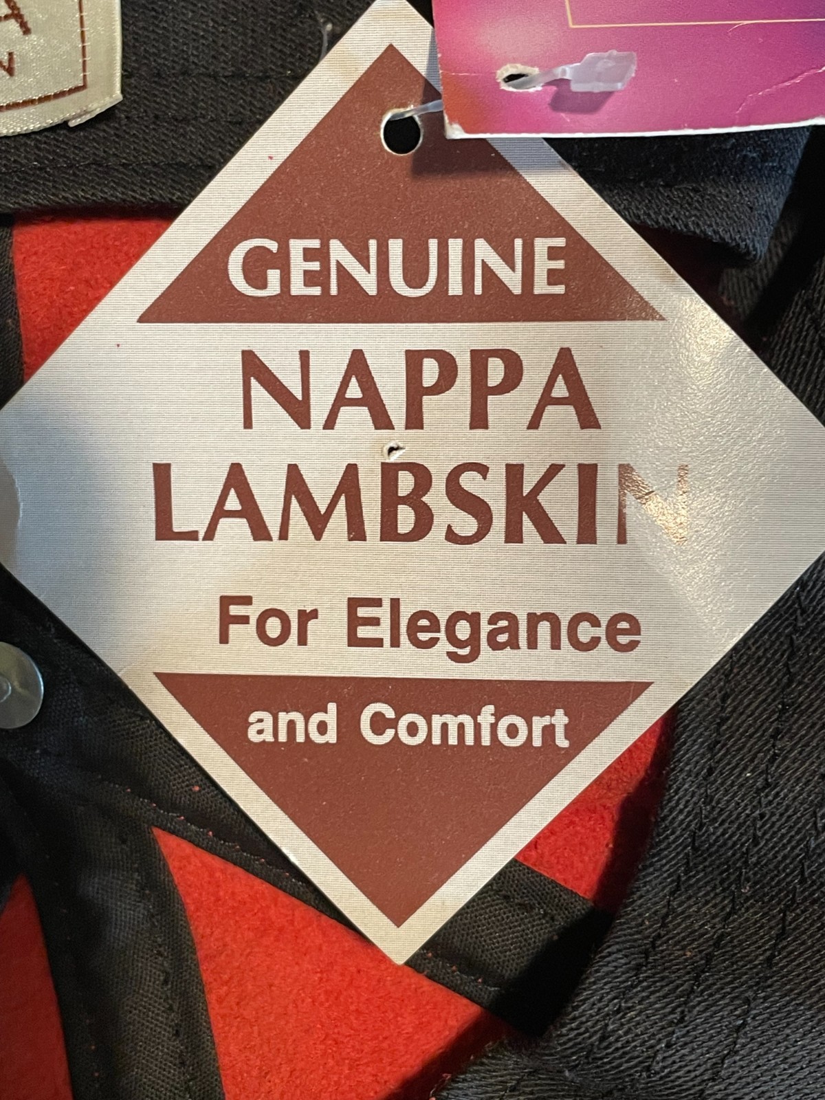 Scala Collection Newsboy Nappa LambSkin Leather Red Cap -New With Tags- One Size