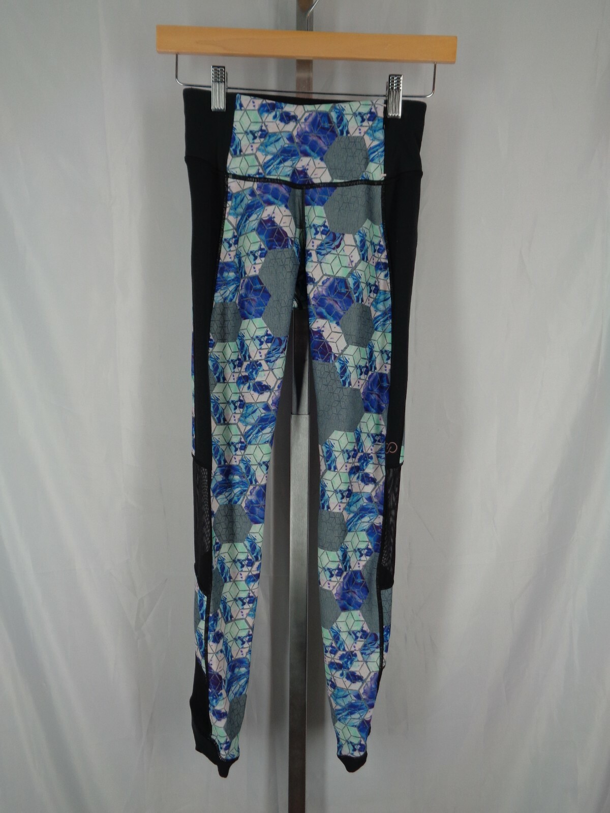 Calia by Carrie Underwood Hexagon Mesh Leggings Size XS
