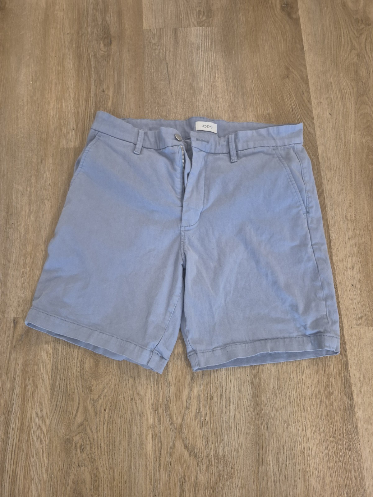 Joe’s Men’s Light Blue Brixton Slim Fit Chino Shorts Size 32