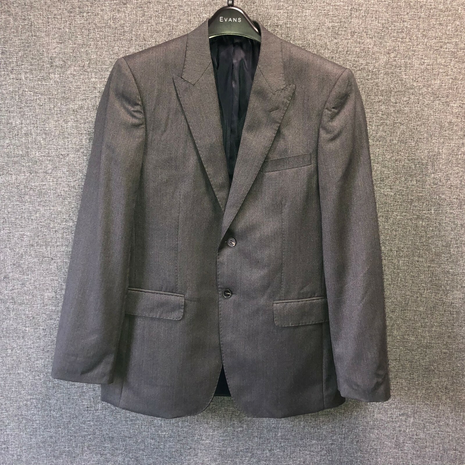 French Connection Classic Tailored Blazer Grey 38 TD110 FF 12