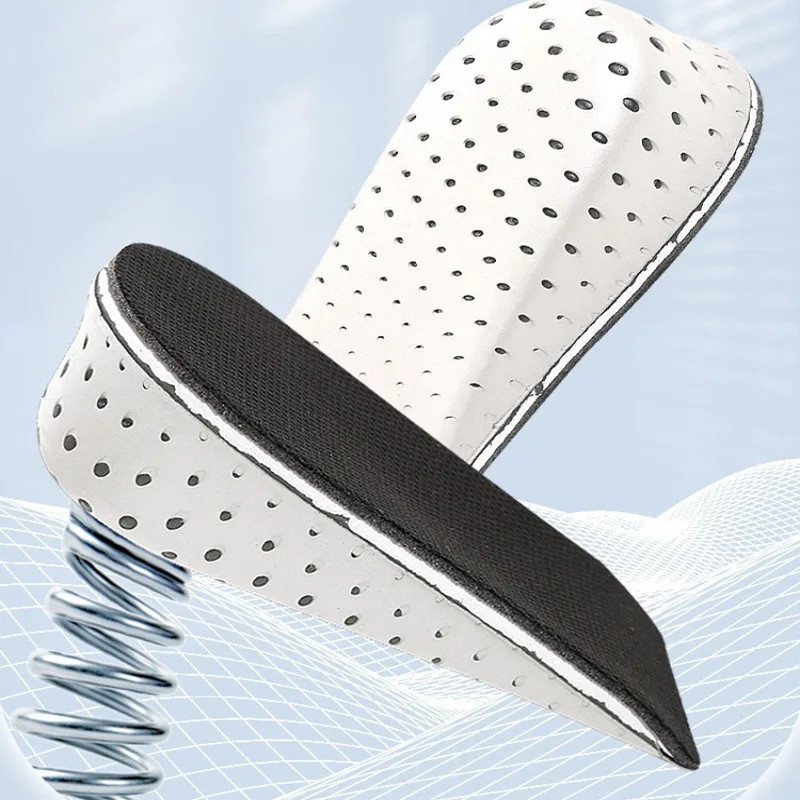1 Pair 2/3/4CM Breathable Cushion Heighten Shoe Pad Invisible Height Increase In
