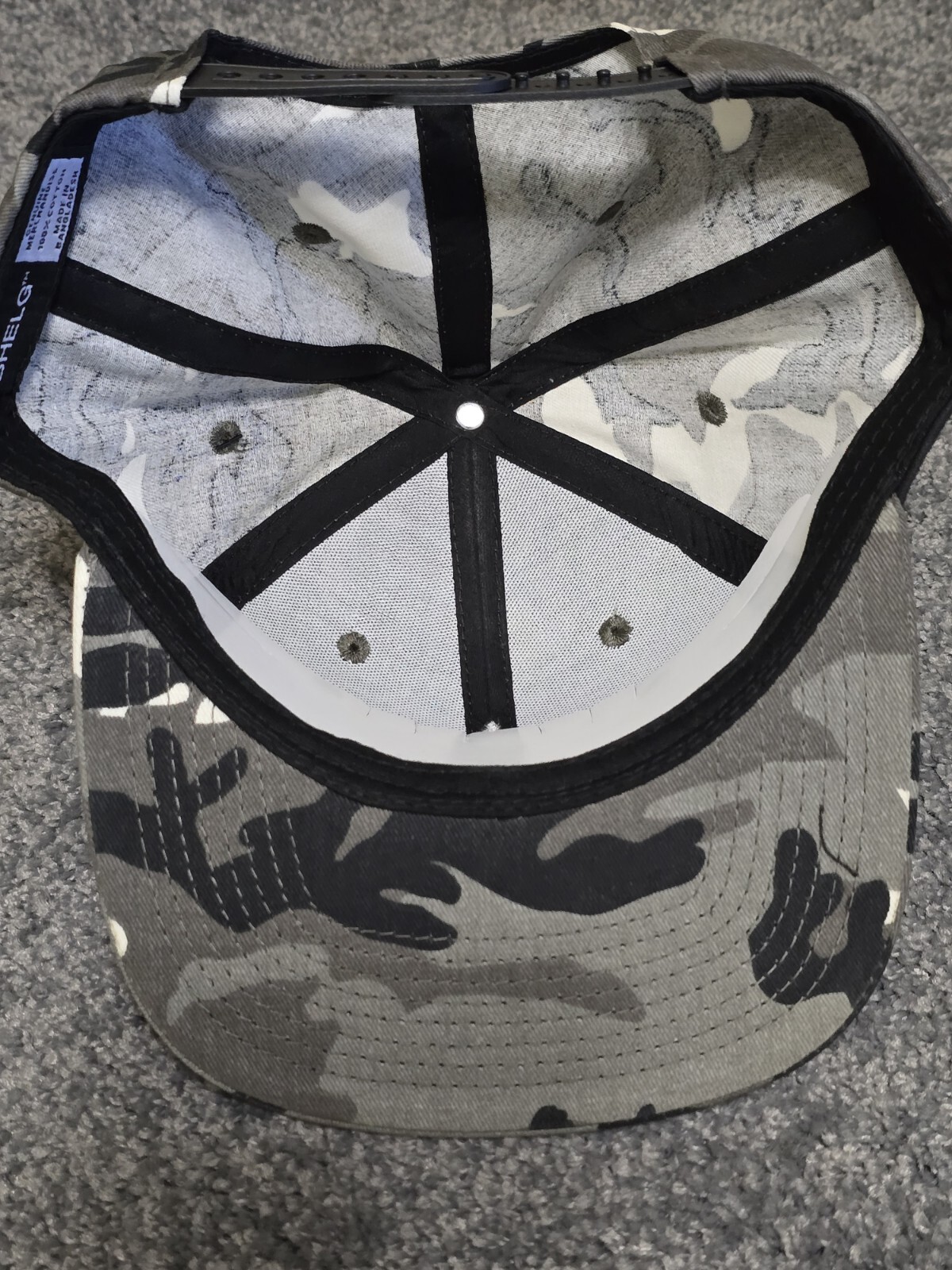 Weed Leaf Camo Hat Cap Pot Cannabis Marijuana Flat Bill Snapback Y2K Grunge Hip