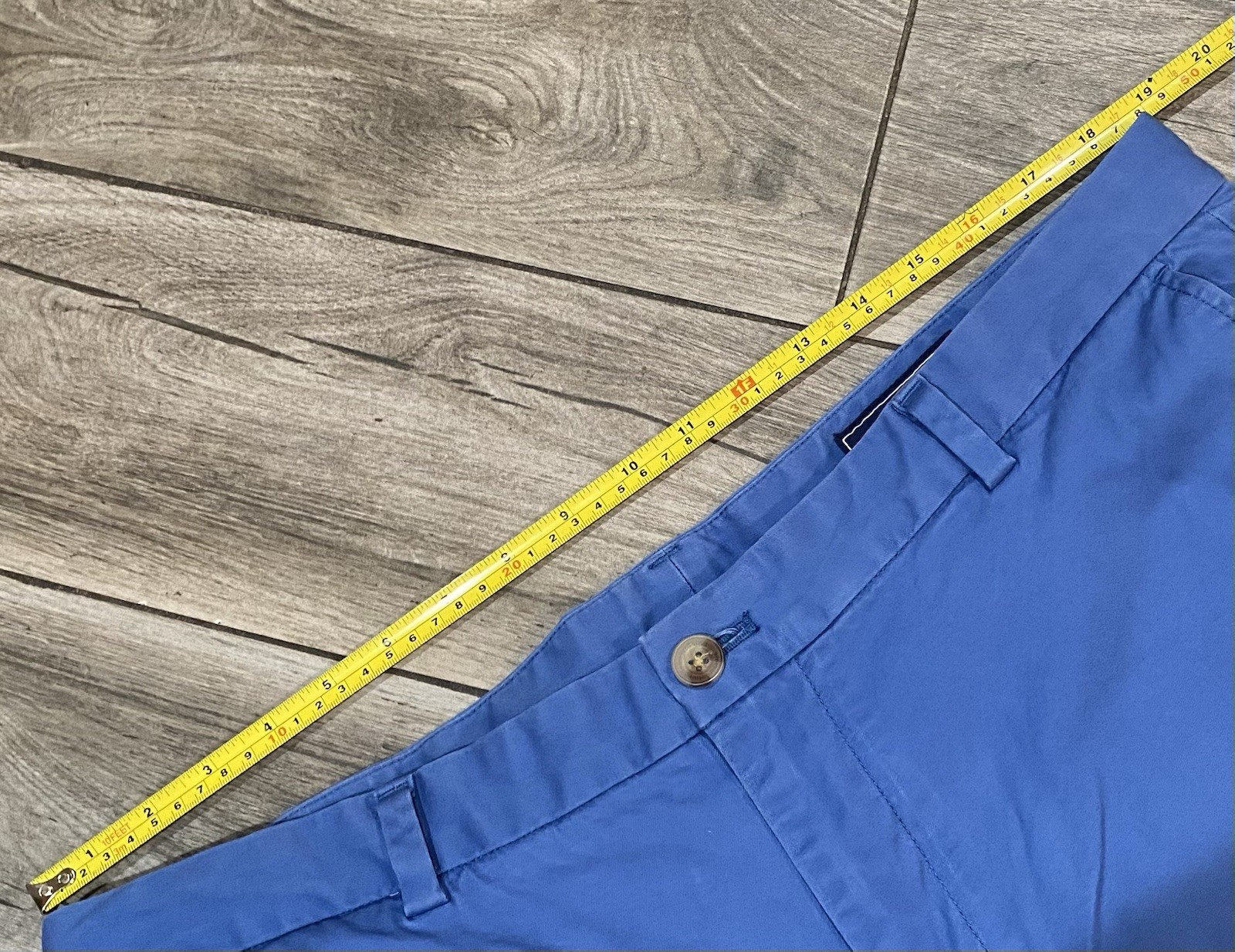 Vineyard Vines Men’s Blue Chino Pants Classic Fit Straight Leg 38W Pockets.