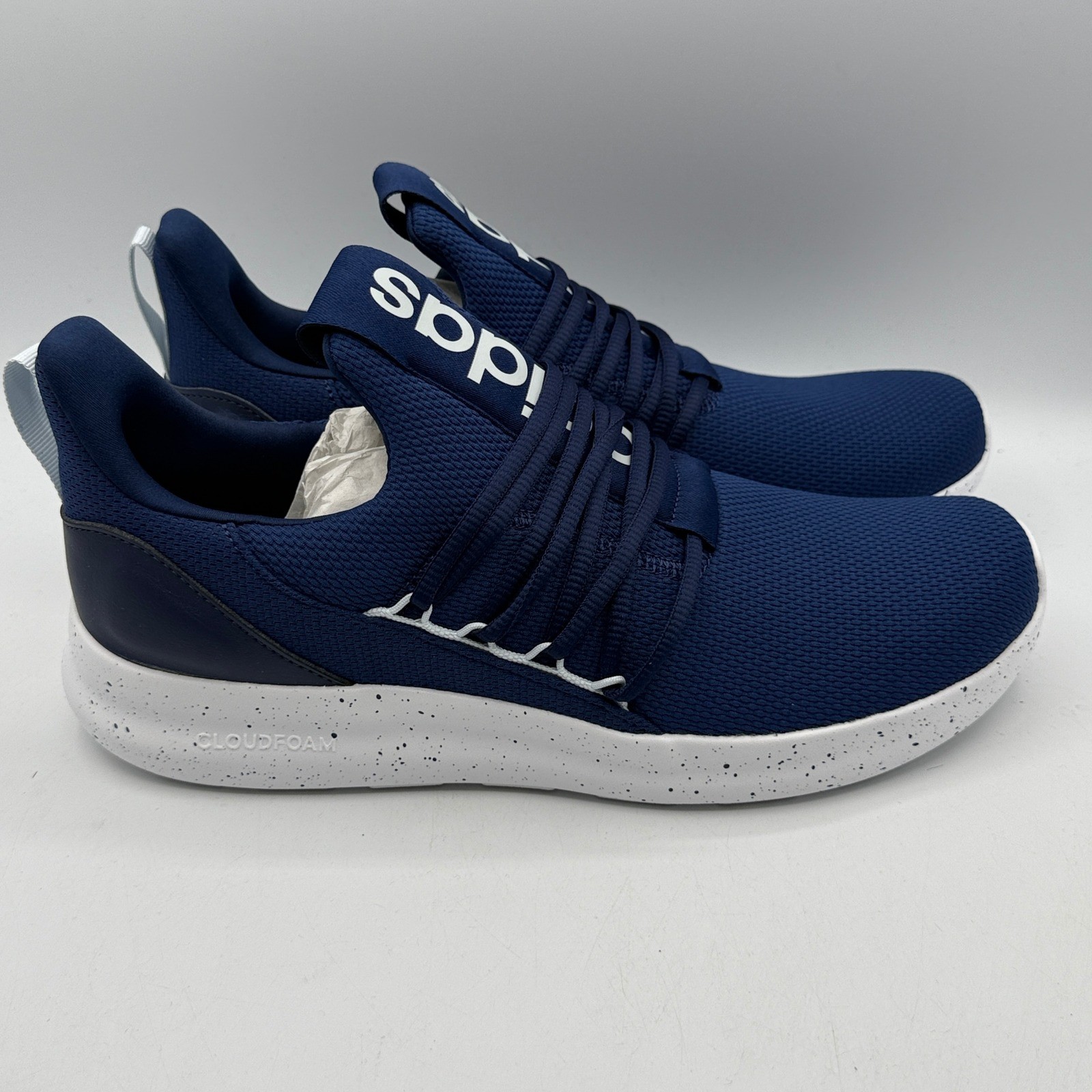 adidas Lite Racer Adapt 7.0 Shoes Mens 11.5 Navy Blue Slip On Sneakers JS0047