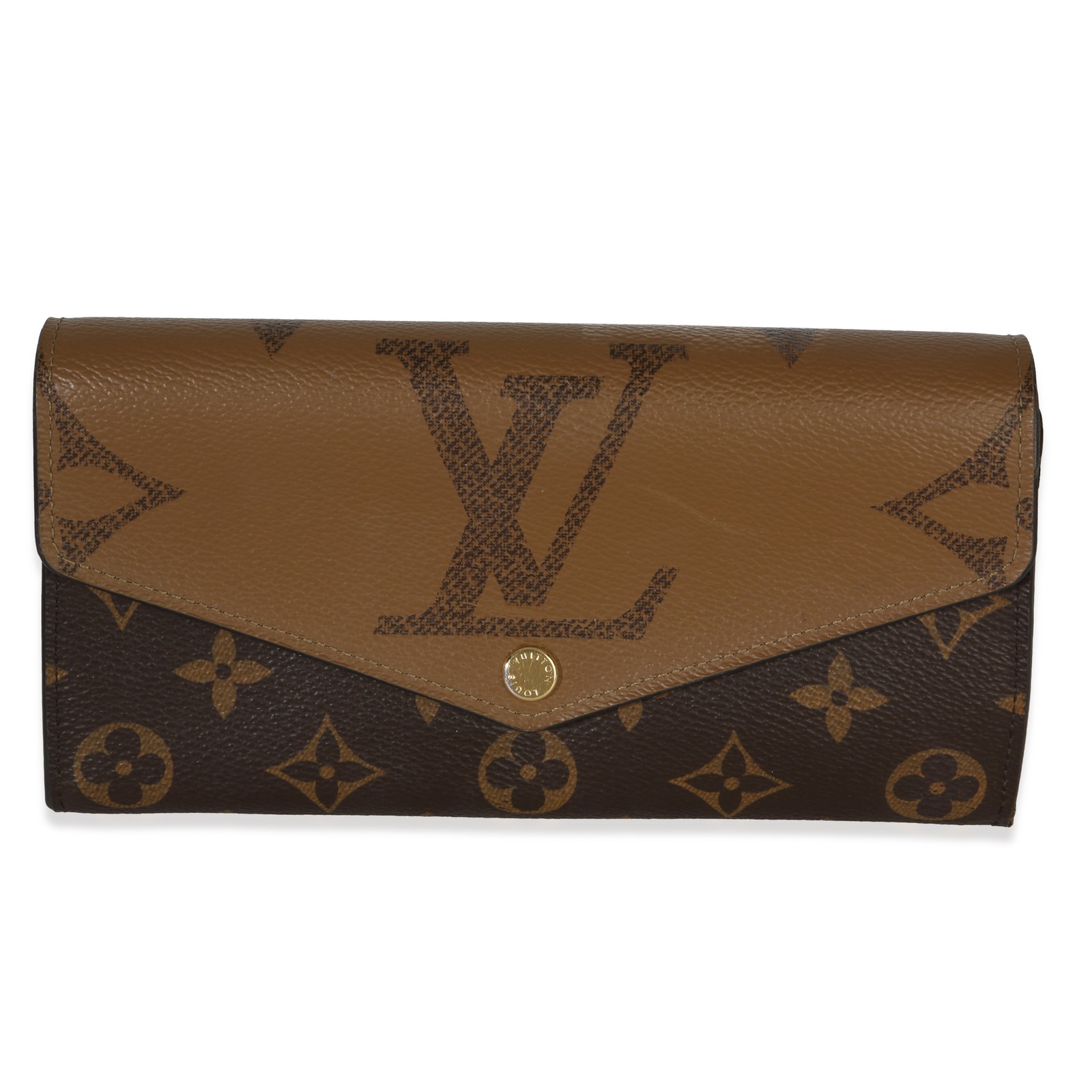 Louis Vuitton Reverse Monogram Giant Canvas Sarah Wallet