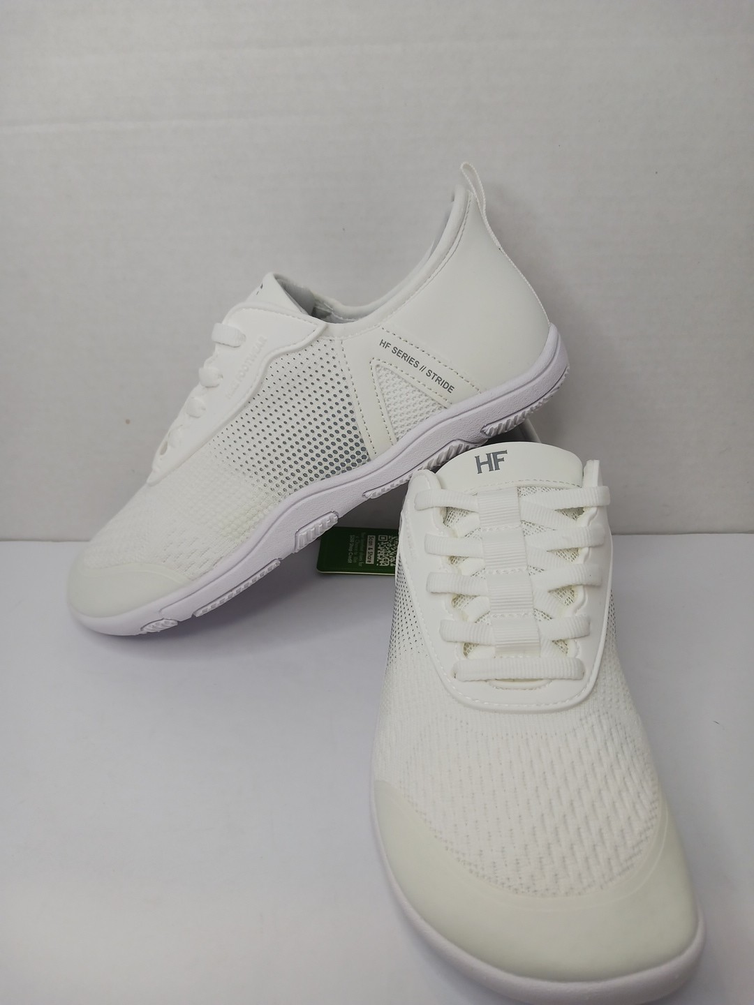 Hike Footwear HF Stride Ergonamic Hike Shoe White Hand Free Womens Sz 8-8.5 NEW!