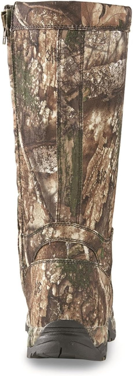 Mens Camo Nylon Rubber Snake Boots, Waterproof and Snake Proof Hunting Shoes