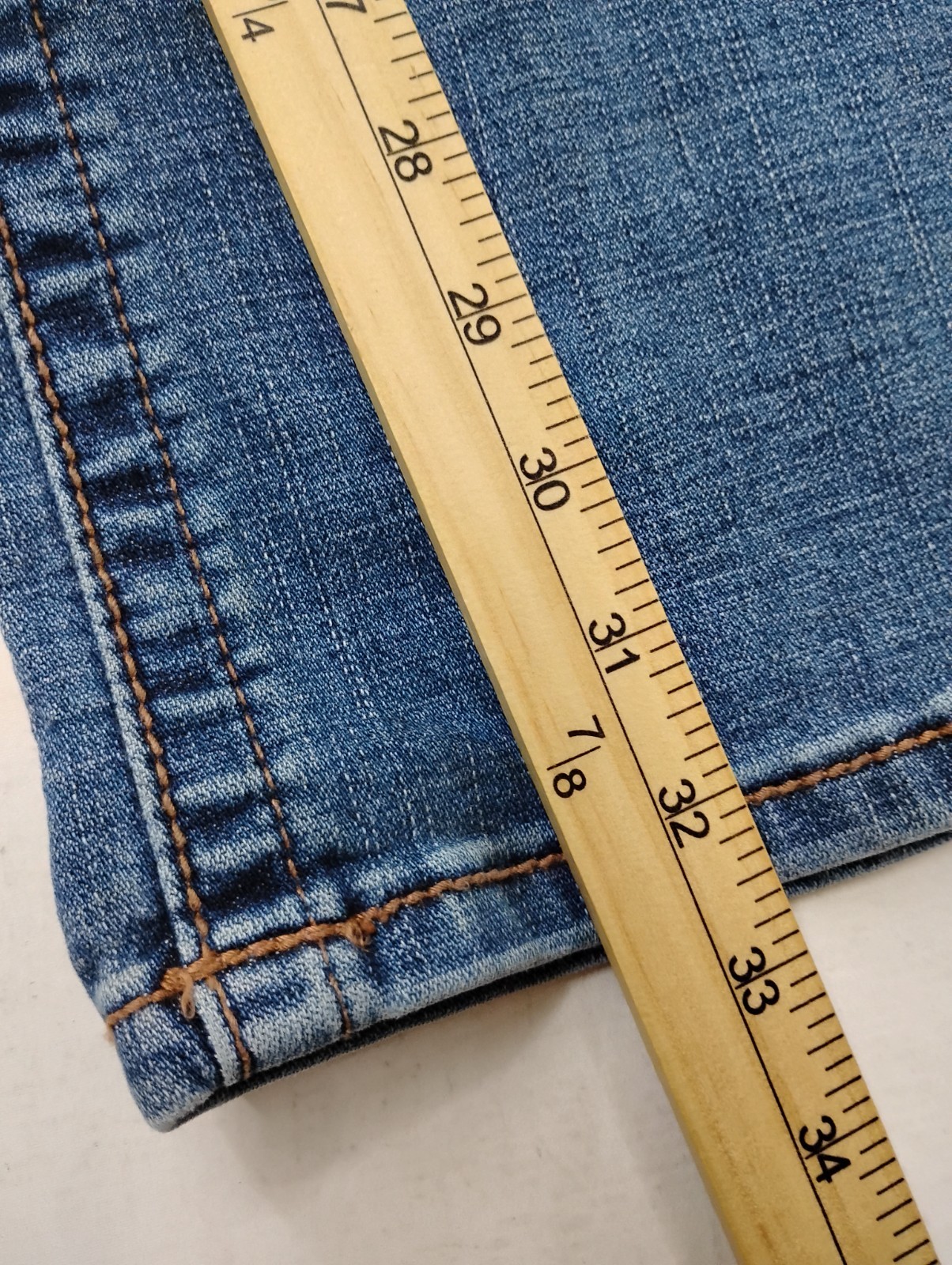 Wrangler Willow Bootcut Ultimate Riding Jeans Womens 8 Blue Denim Mid Rise