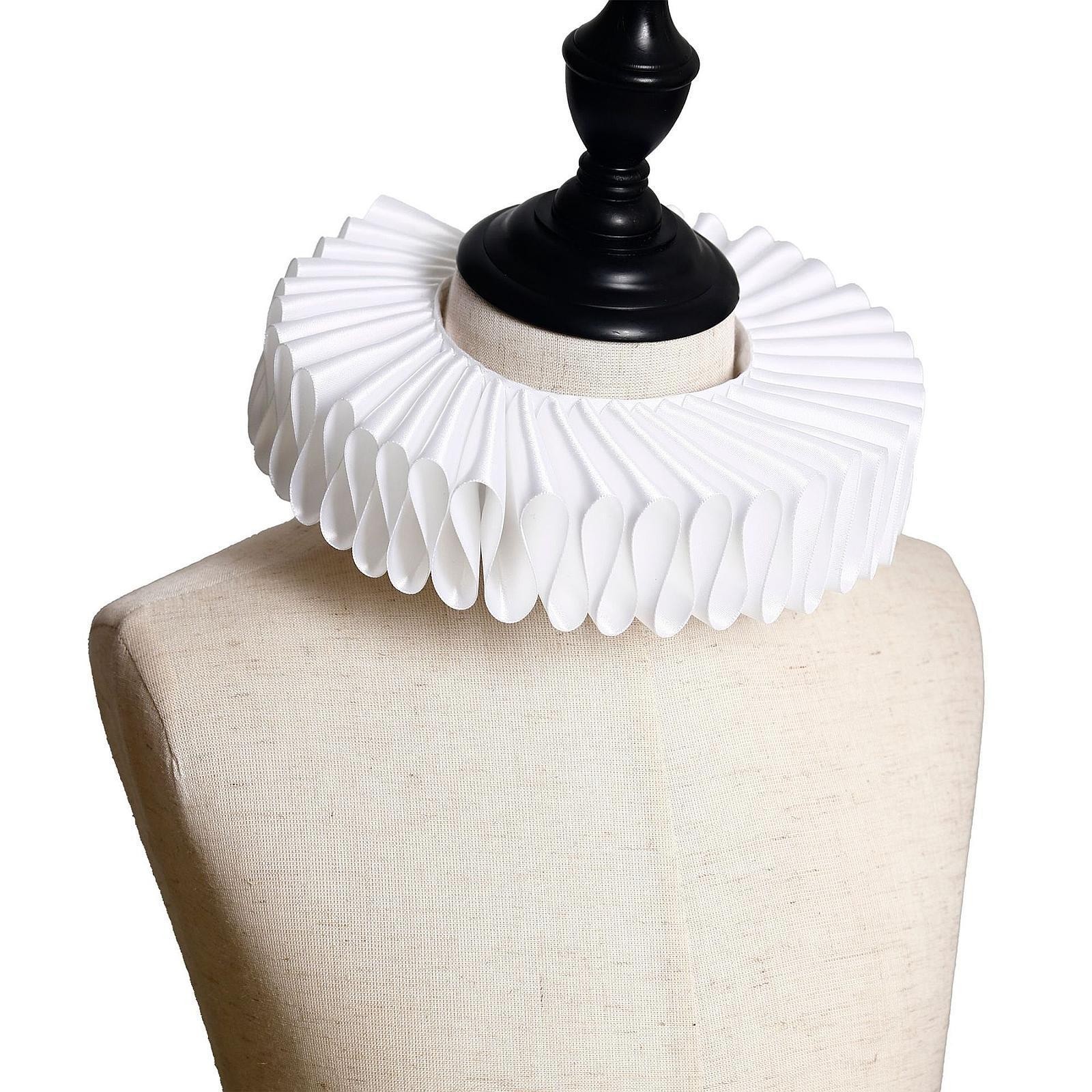Kids Ruffled Neck Collar Artistic Photography Show Stage Costume Accessories